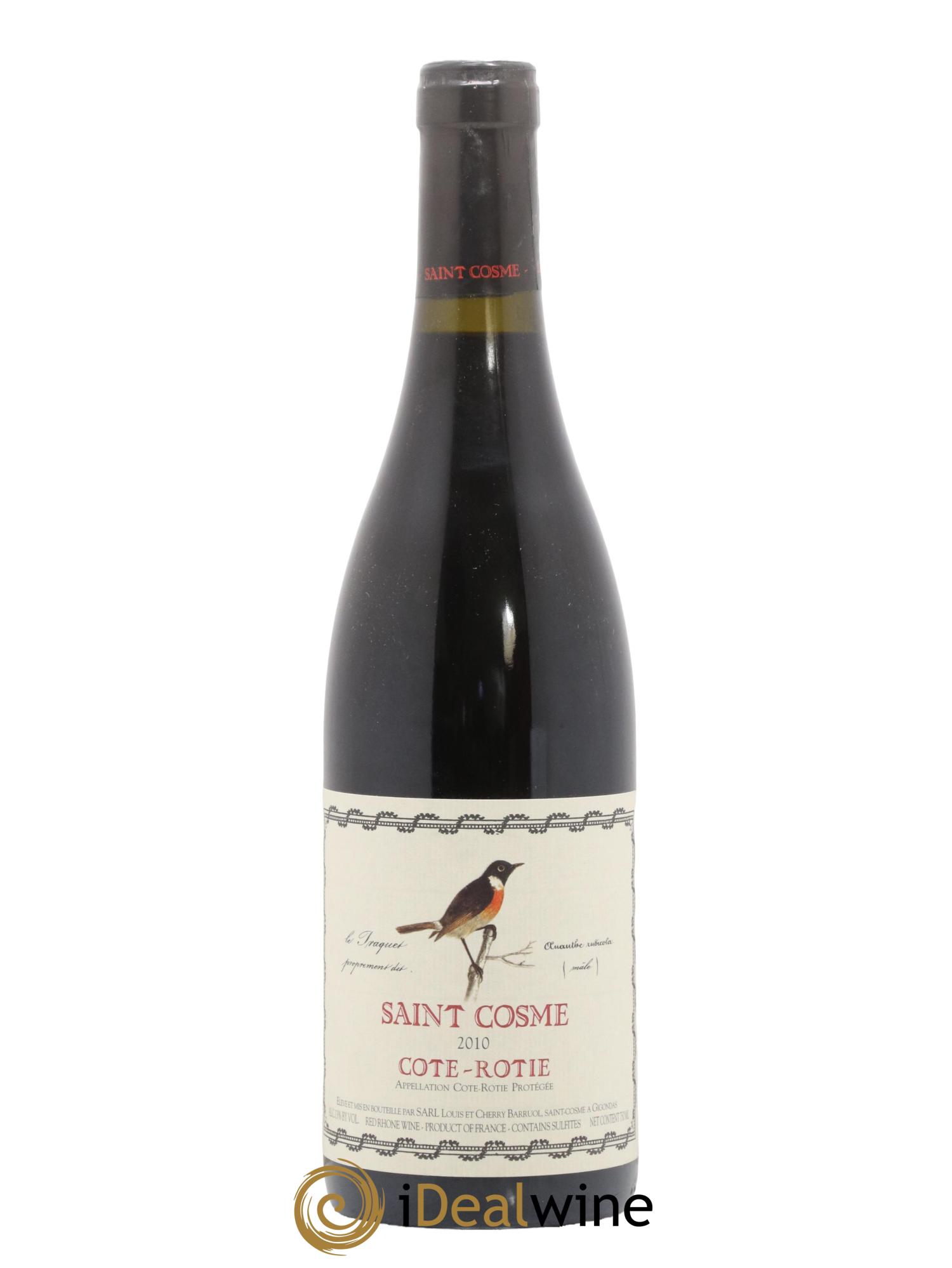 Côte-Rôtie Saint Cosme 2010 - Lot de 1 bouteille - 0