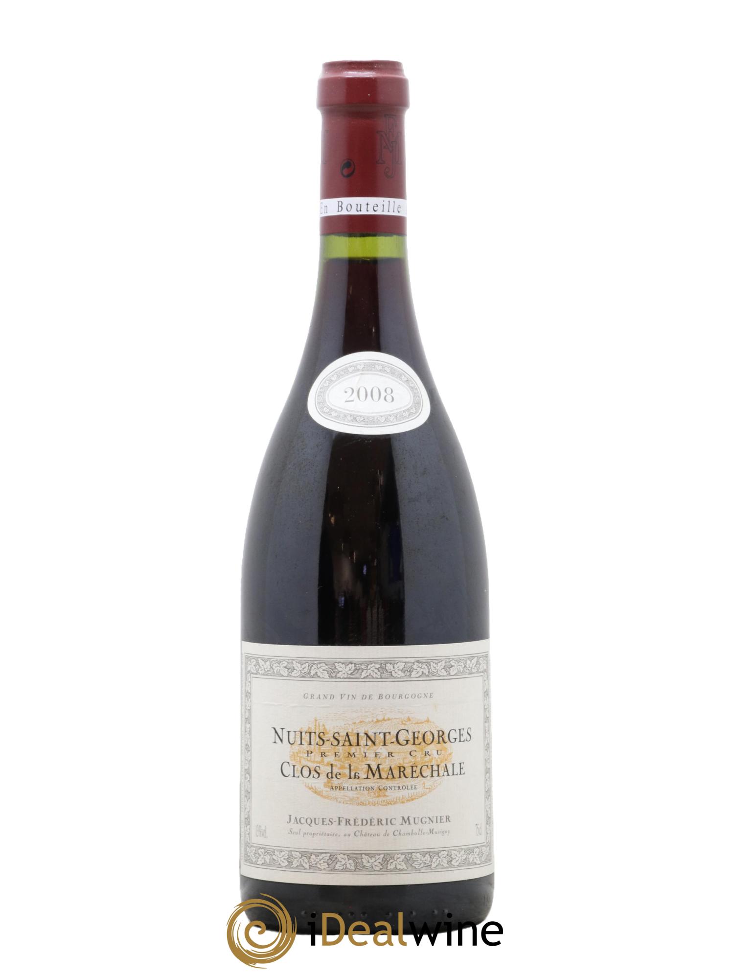 Nuits Saint-Georges 1er Cru Clos de La Maréchale Jacques-Frédéric Mugnier 2008 - Lotto di 1 bottiglia - 0