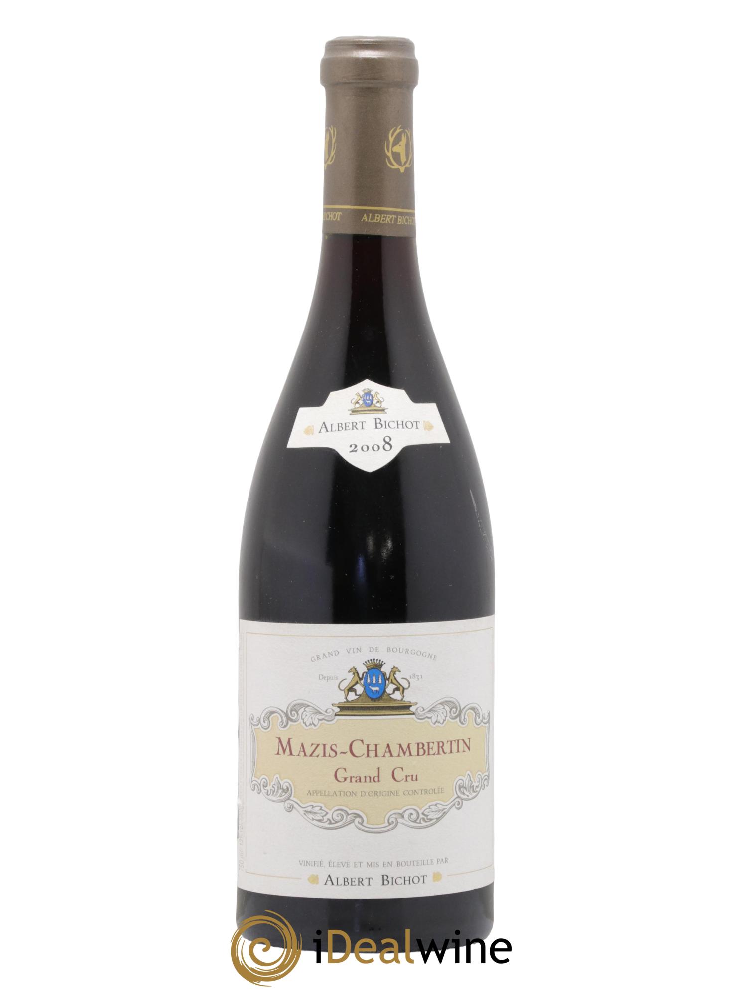 Mazis-Chambertin Grand Cru Albert Bichot 2008 - Lot de 1 bouteille - 0