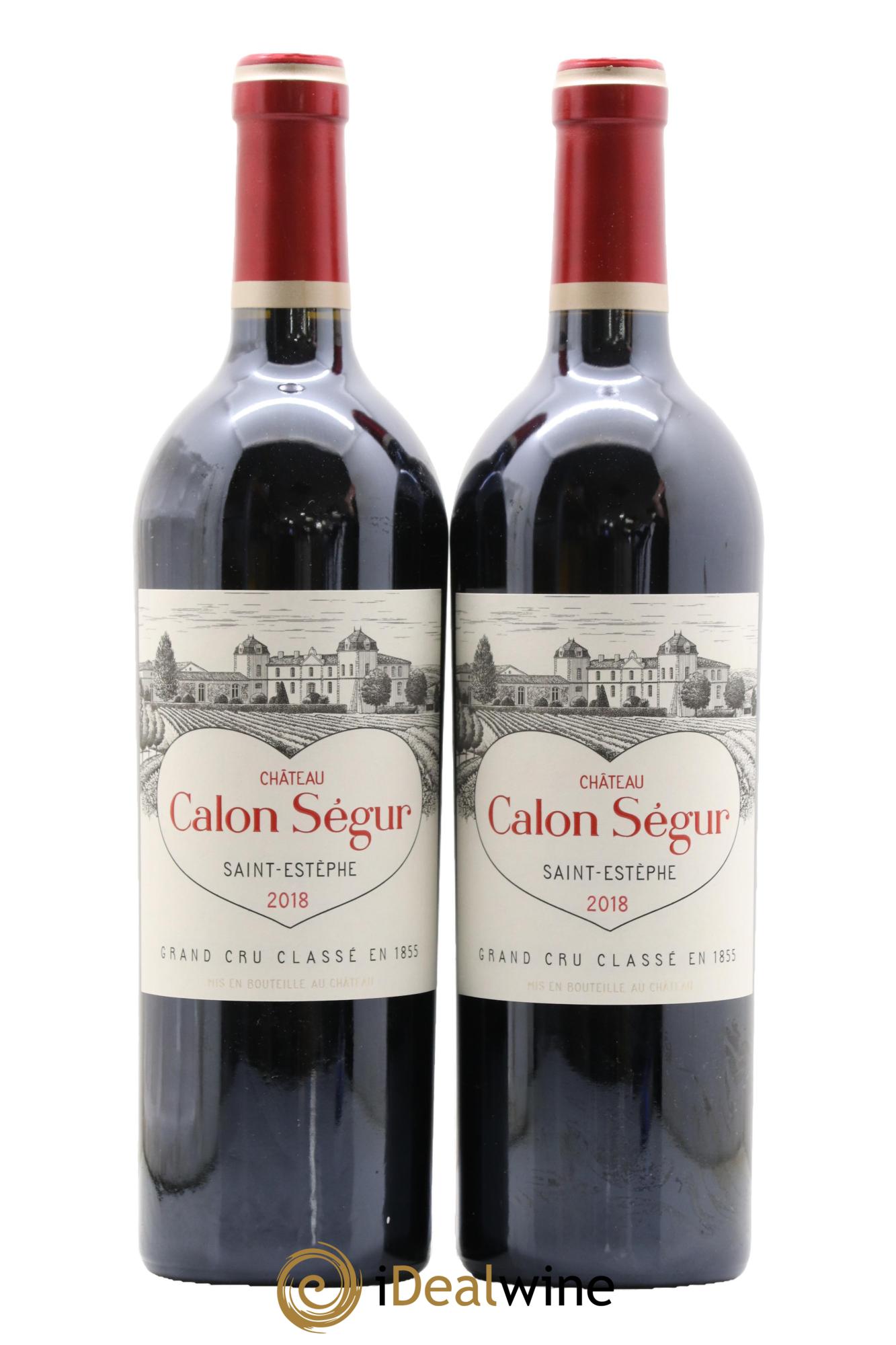 Château Calon Ségur 3ème Grand Cru Classé 2018 - Posten von 2 Flaschen - 0