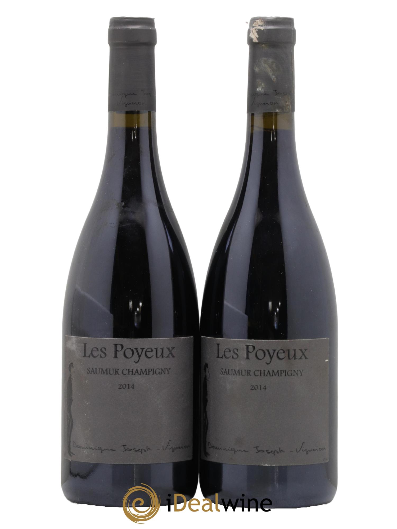 Saumur-Champigny Les Poyeux Le Petit Saint-Vincent 2014 - Lotto di 2 bottiglie - 0