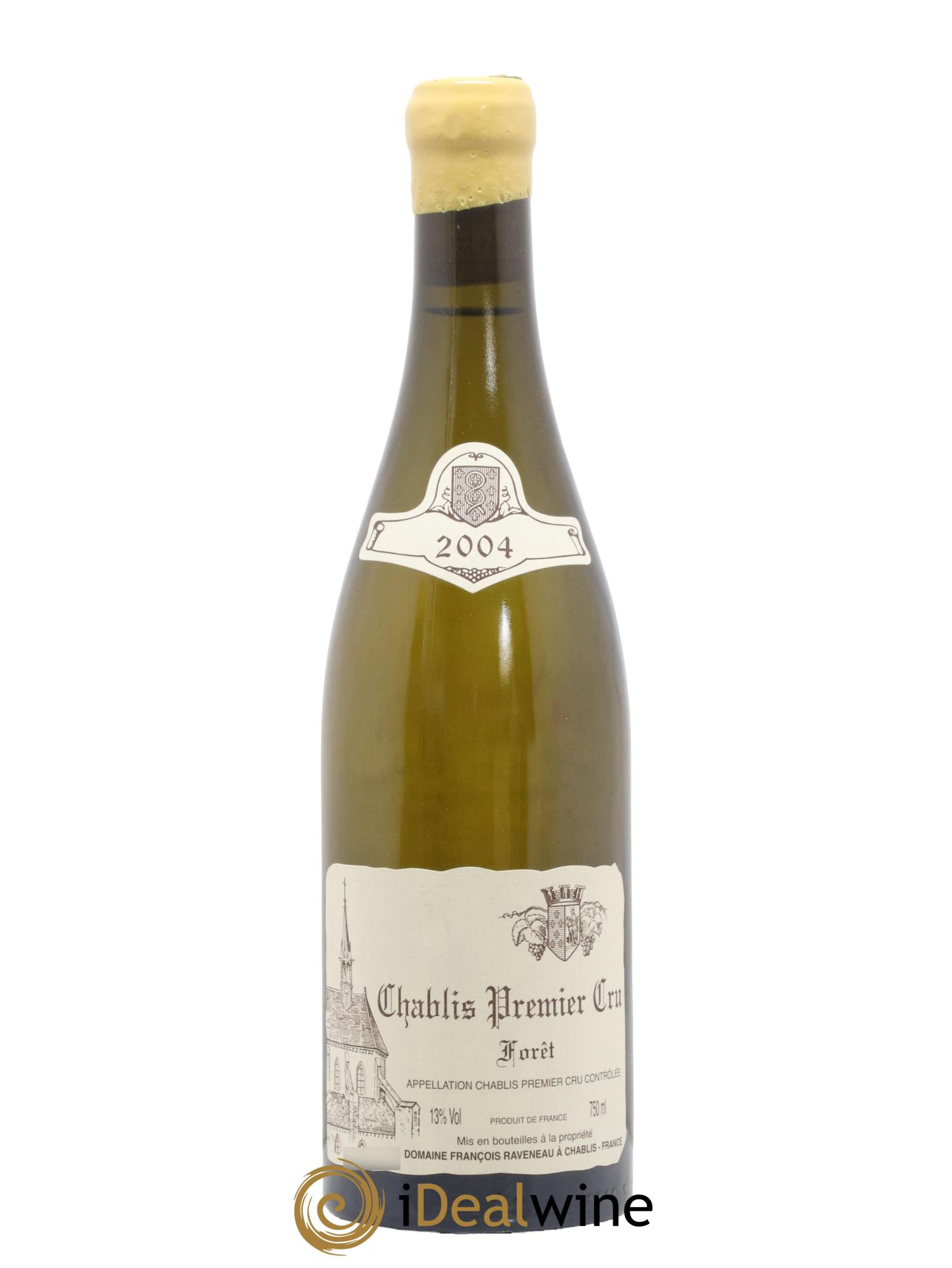 Chablis 1er Cru Forêt Raveneau (Domaine) 2004 - Posten von 1 Flasche - 0