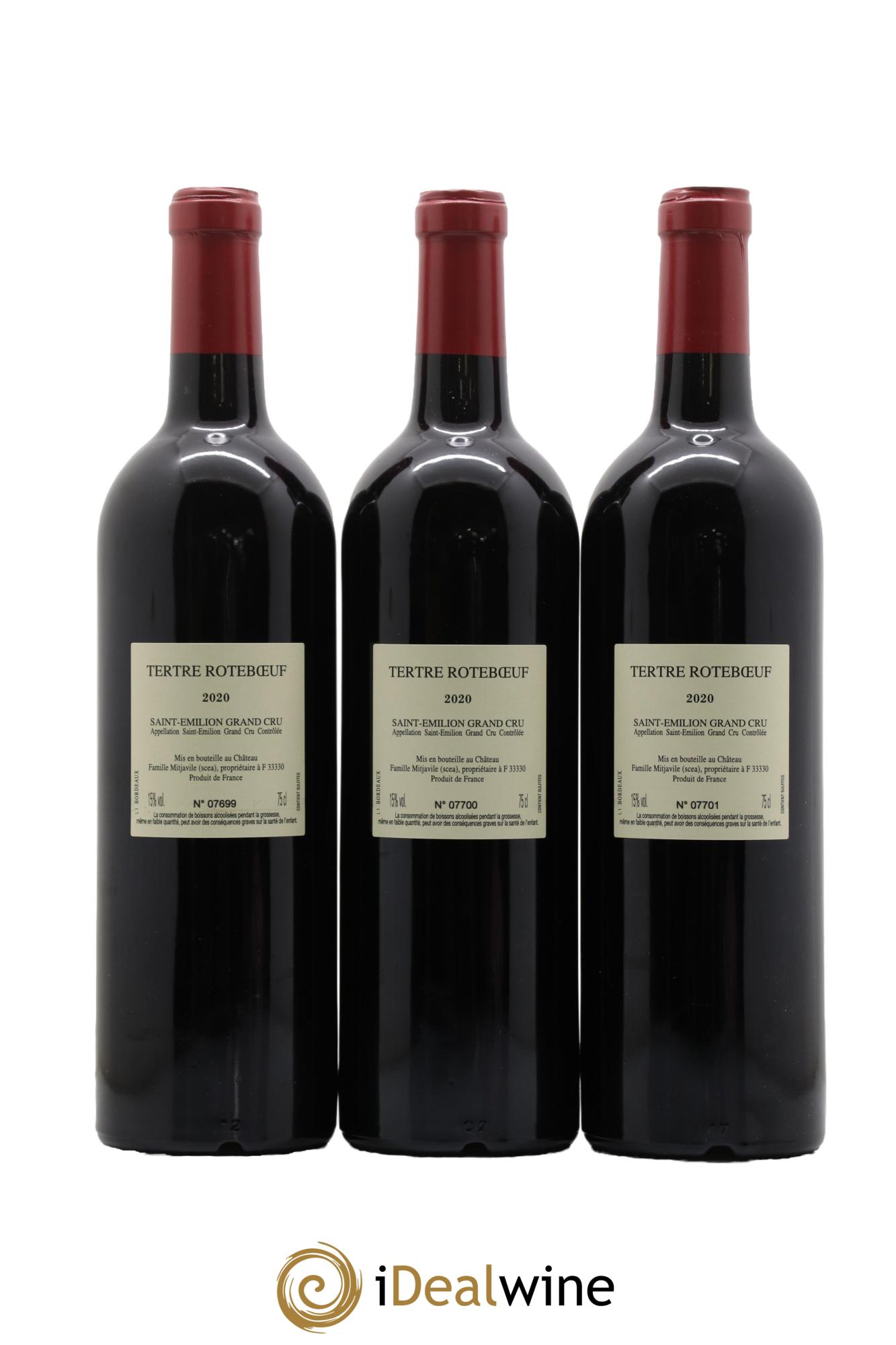 Château Tertre Roteboeuf 2020 - Lot de 6 bouteilles - 2