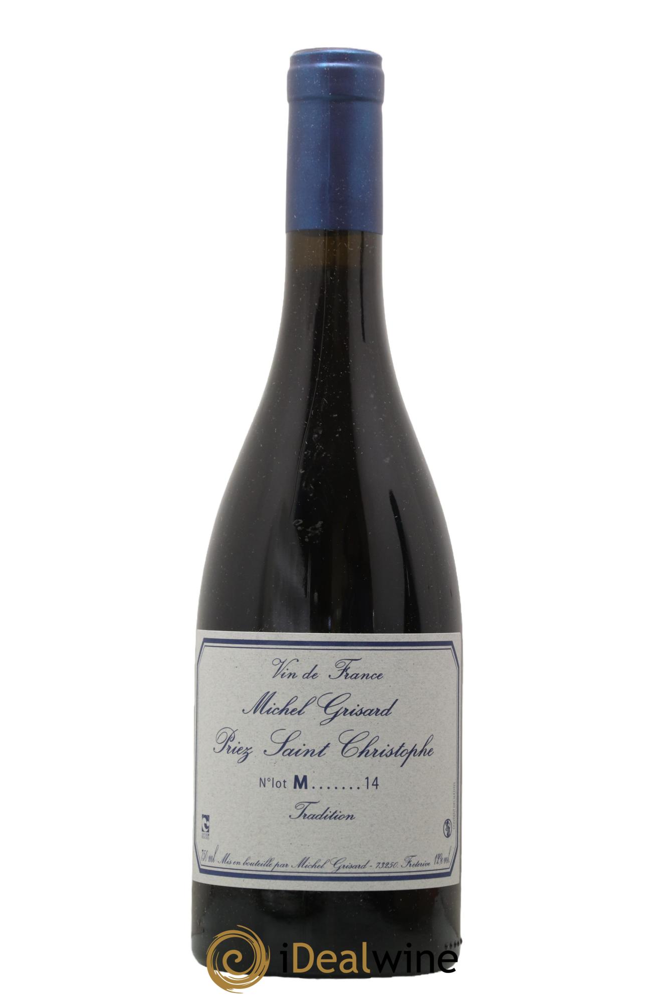 Vin de France Priez Saint Christophe Michel Grisard 2014 - Posten von 1 Flasche - 0