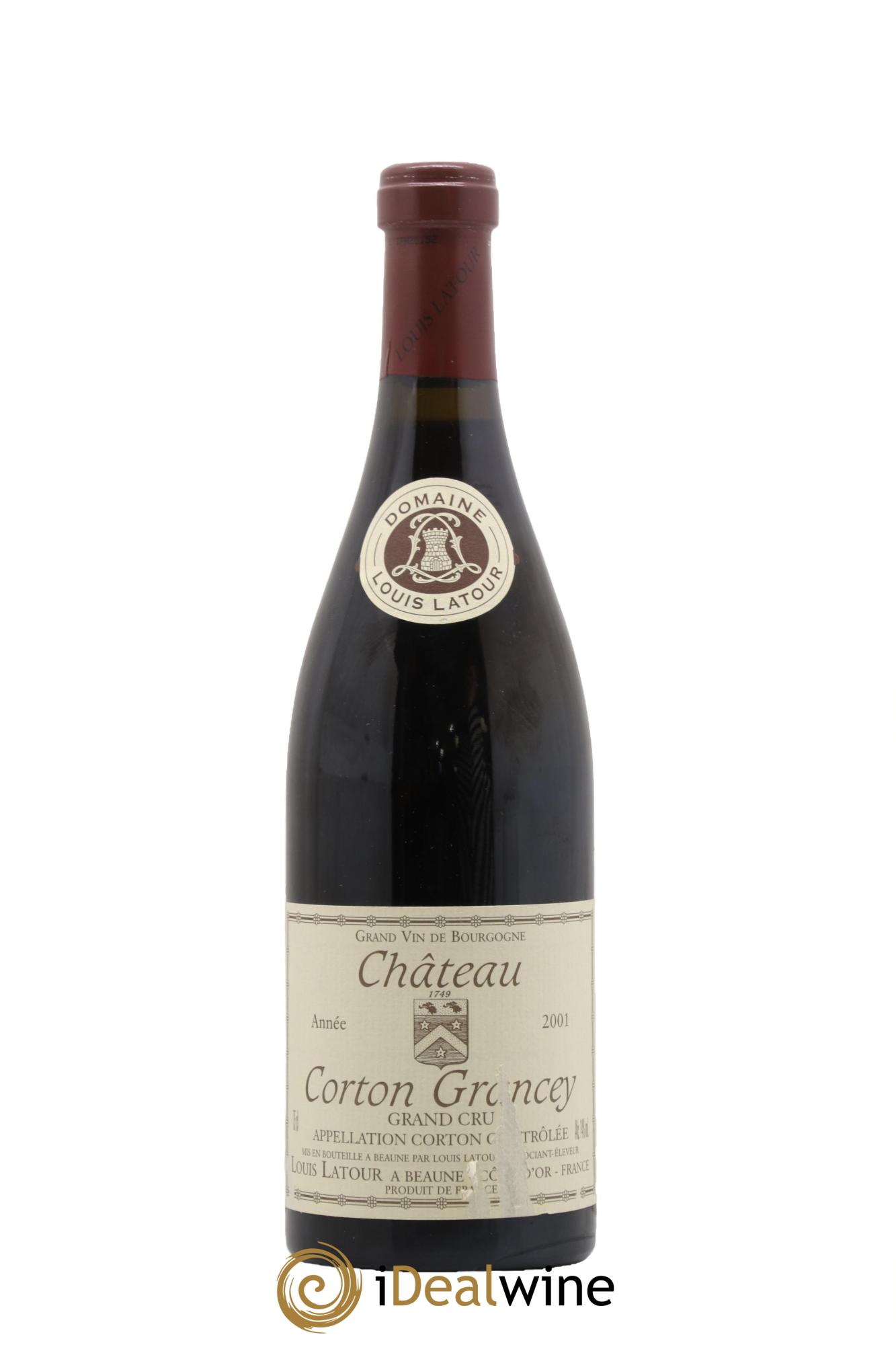 Corton Grand Cru Château Corton Grancey Louis Latour 2001 - Lotto di 1 bottiglia - 0