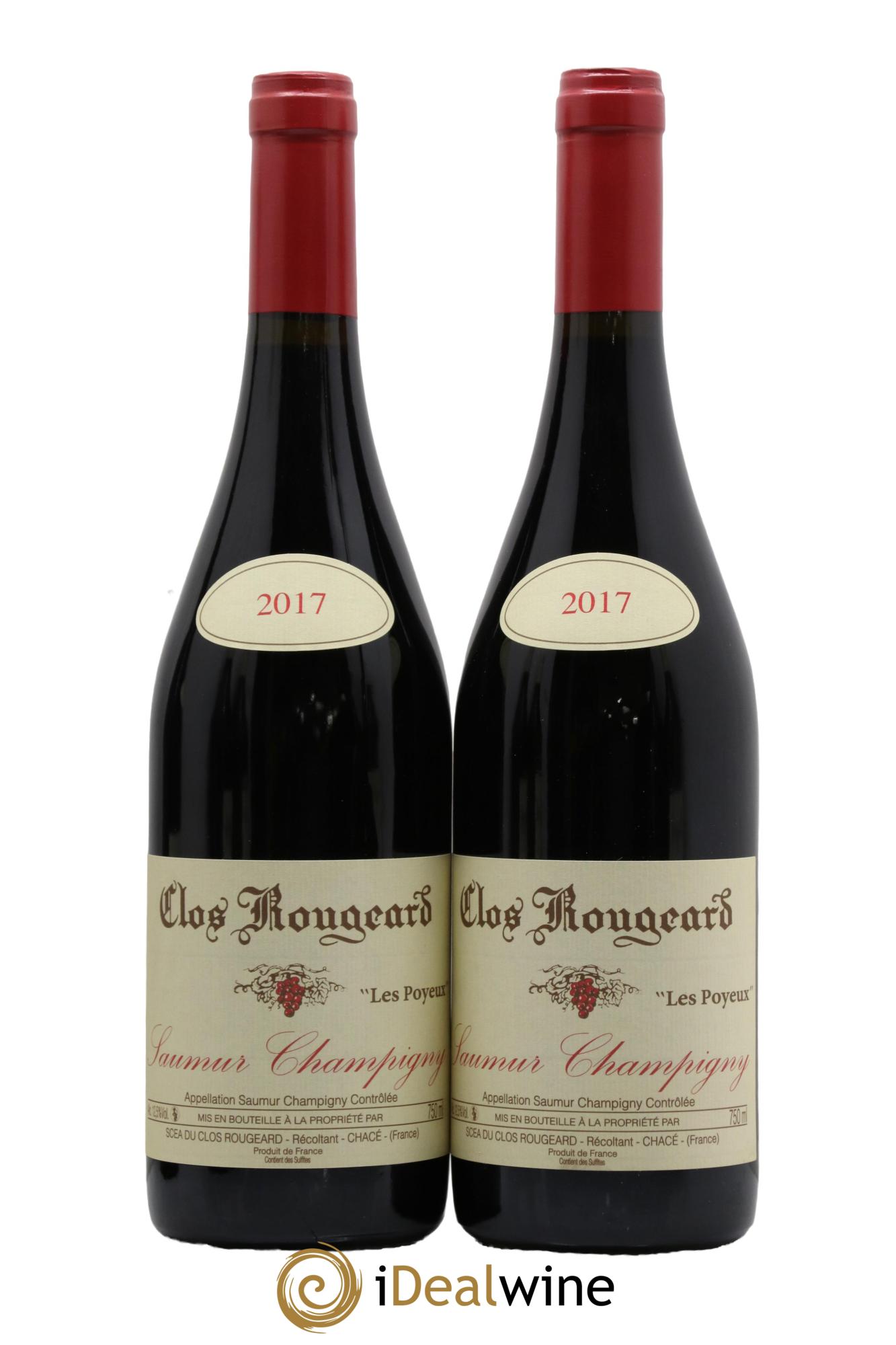 Saumur-Champigny Les Poyeux Clos Rougeard 2017 - Posten von 2 Flaschen - 0