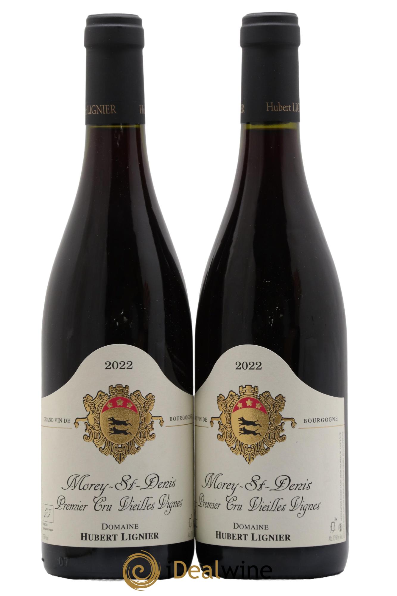 Morey Saint-Denis 1er Cru Vieilles Vignes Hubert Lignier (Domaine) 2022 - Posten von 2 Flaschen - 0