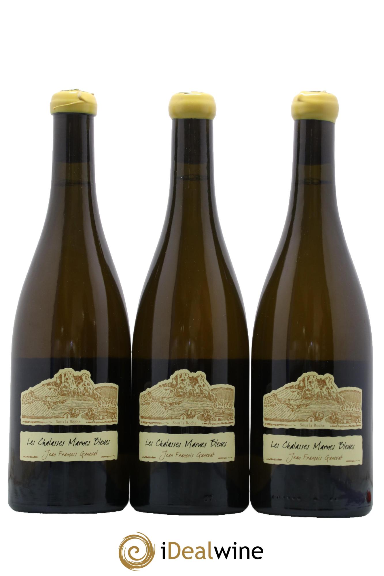 Côtes du Jura Les Chalasses Marnes Bleues Jean-François Ganevat (Domaine) 2011 - Posten von 3 Flaschen - 0