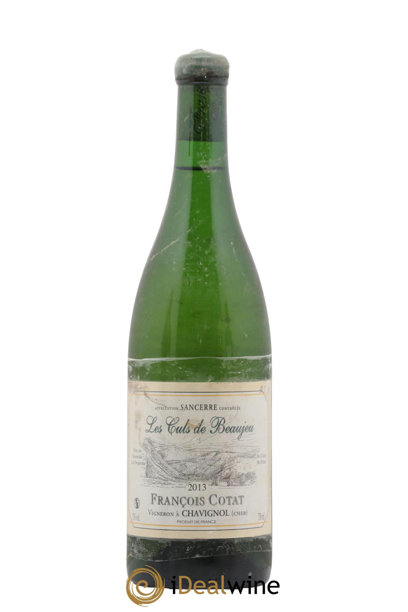 Sancerre Les Culs de Beaujeu François Cotat 2013 - Posten von 1 Flasche - 0