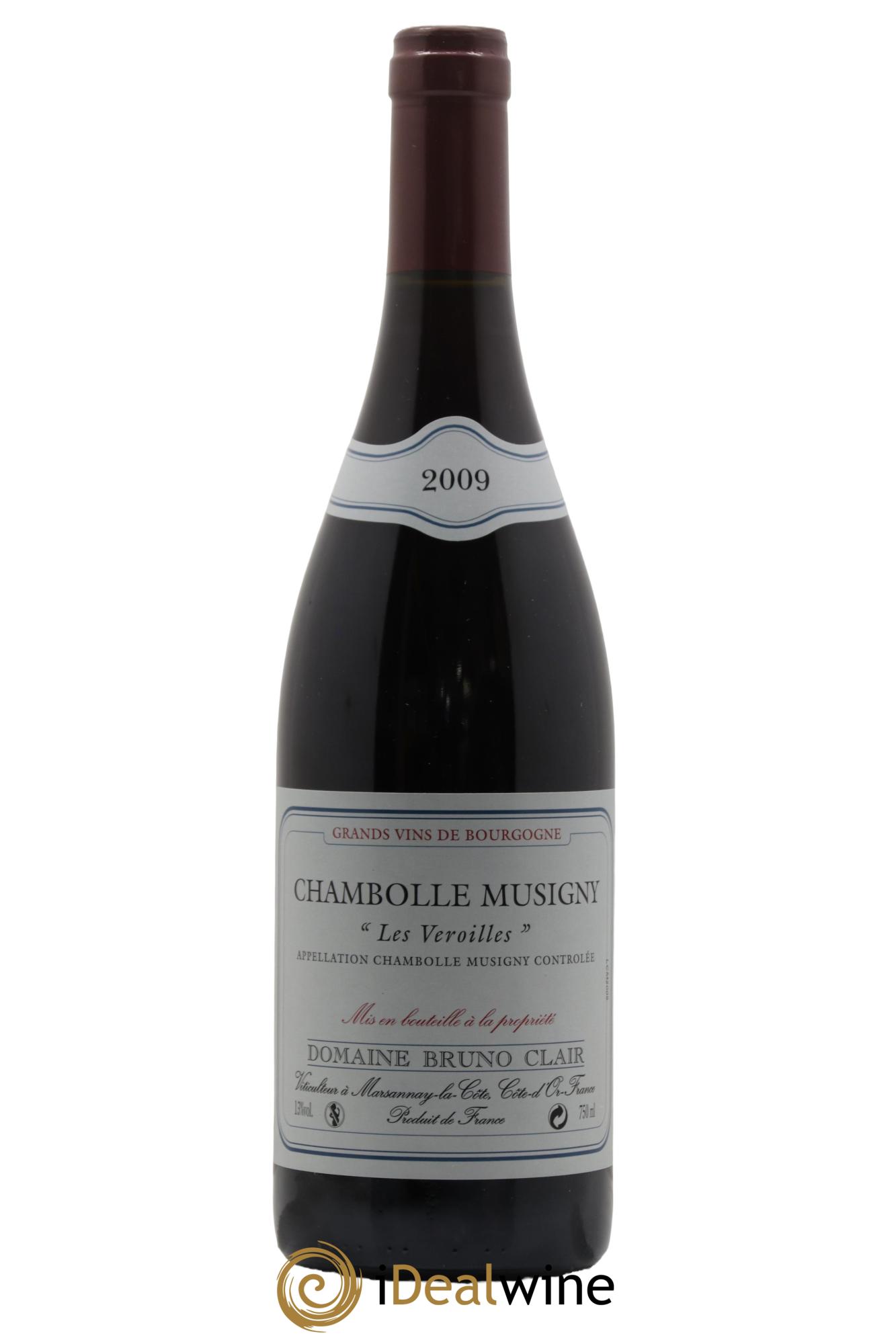 Chambolle-Musigny Les Veroilles Bruno Clair (Domaine)  2009 - Posten von 1 Flasche - 0