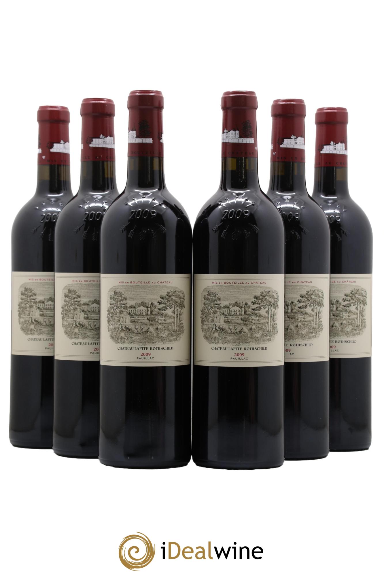 Château Lafite Rothschild 1er Grand Cru Classé 2009 - Lot de 6 bouteilles - 0