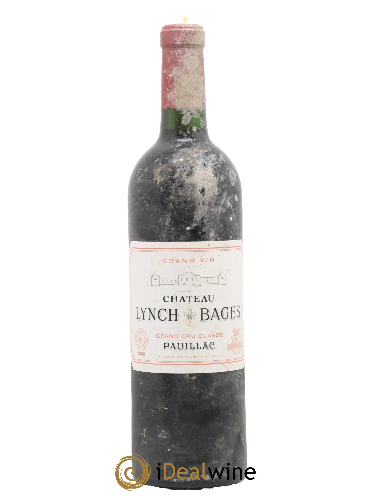 Château Lynch Bages 5ème Grand Cru Classé 2008 - Lotto di 1 bottiglia - 0