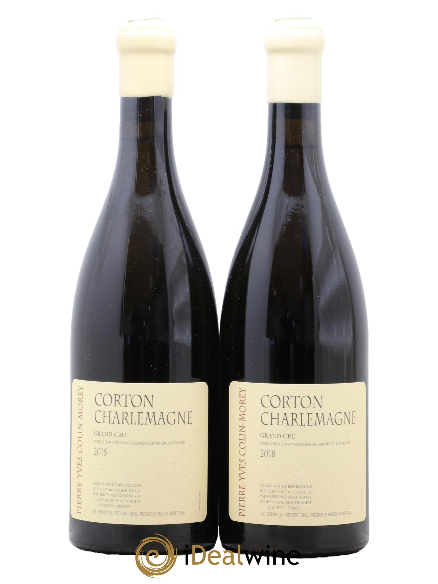 Corton-Charlemagne Grand Cru Pierre-Yves Colin Morey 2018 - Lot of 2 bottles - 0