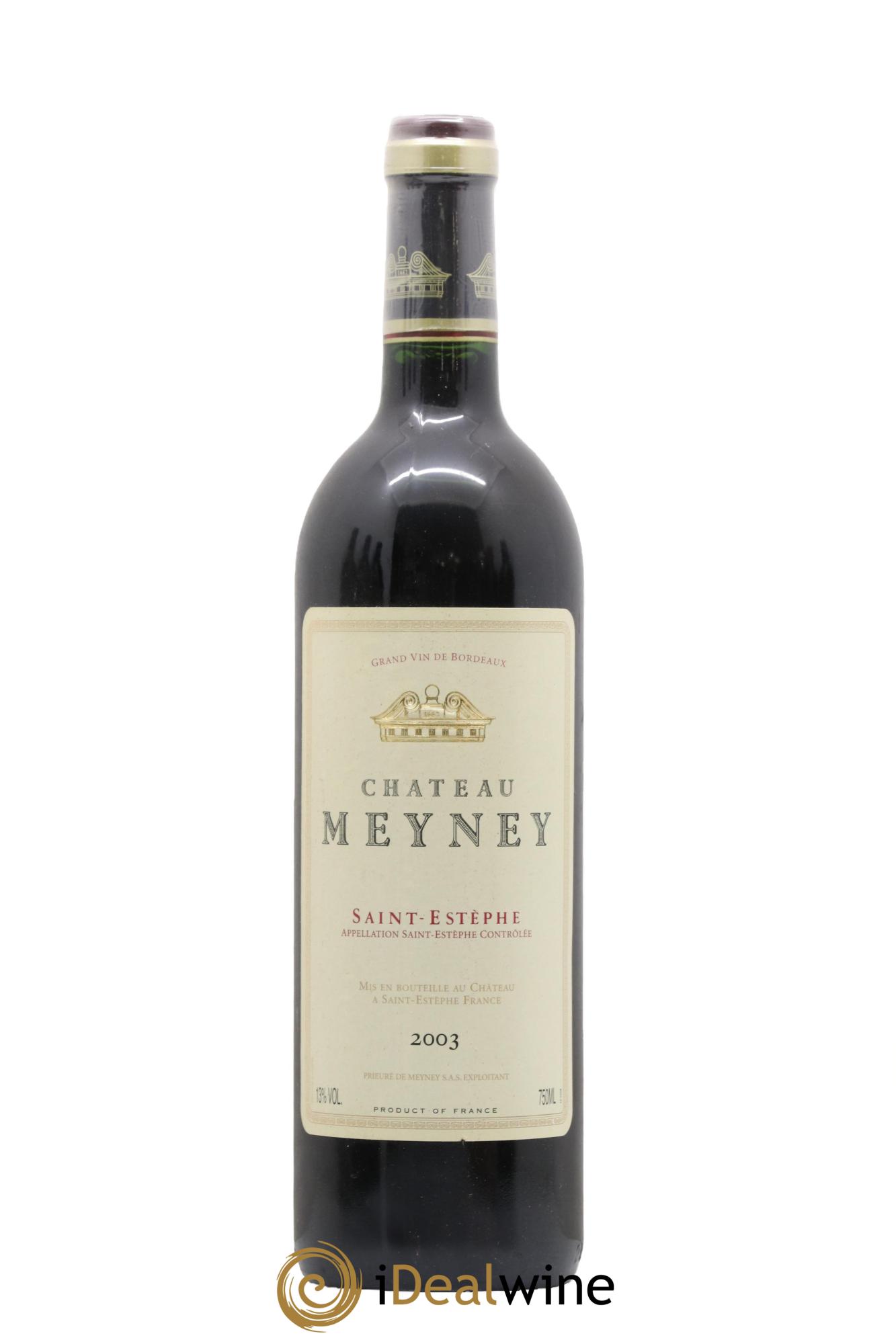 Château Meyney 2003 - Posten von 1 Flasche - 0