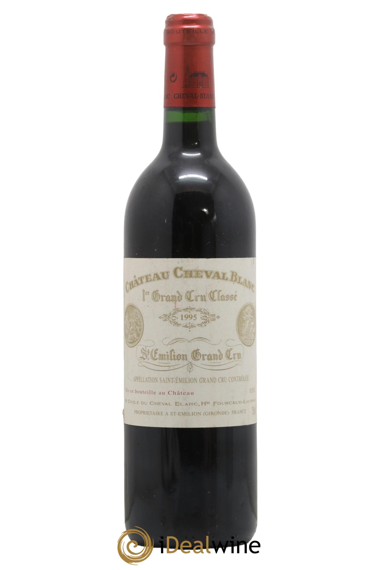 Château Cheval Blanc 1er Grand Cru Classé A 1995 - Lotto di 1 bottiglia - 0