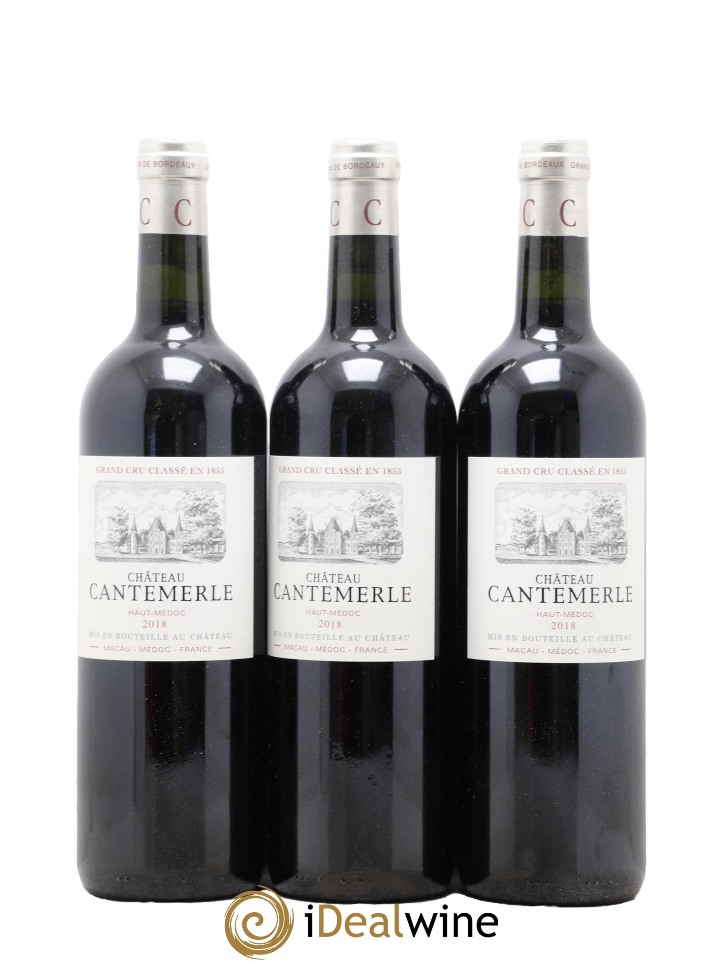 Château Cantemerle 5ème Grand Cru Classé 2018 - Lot de 12 bouteilles - 4