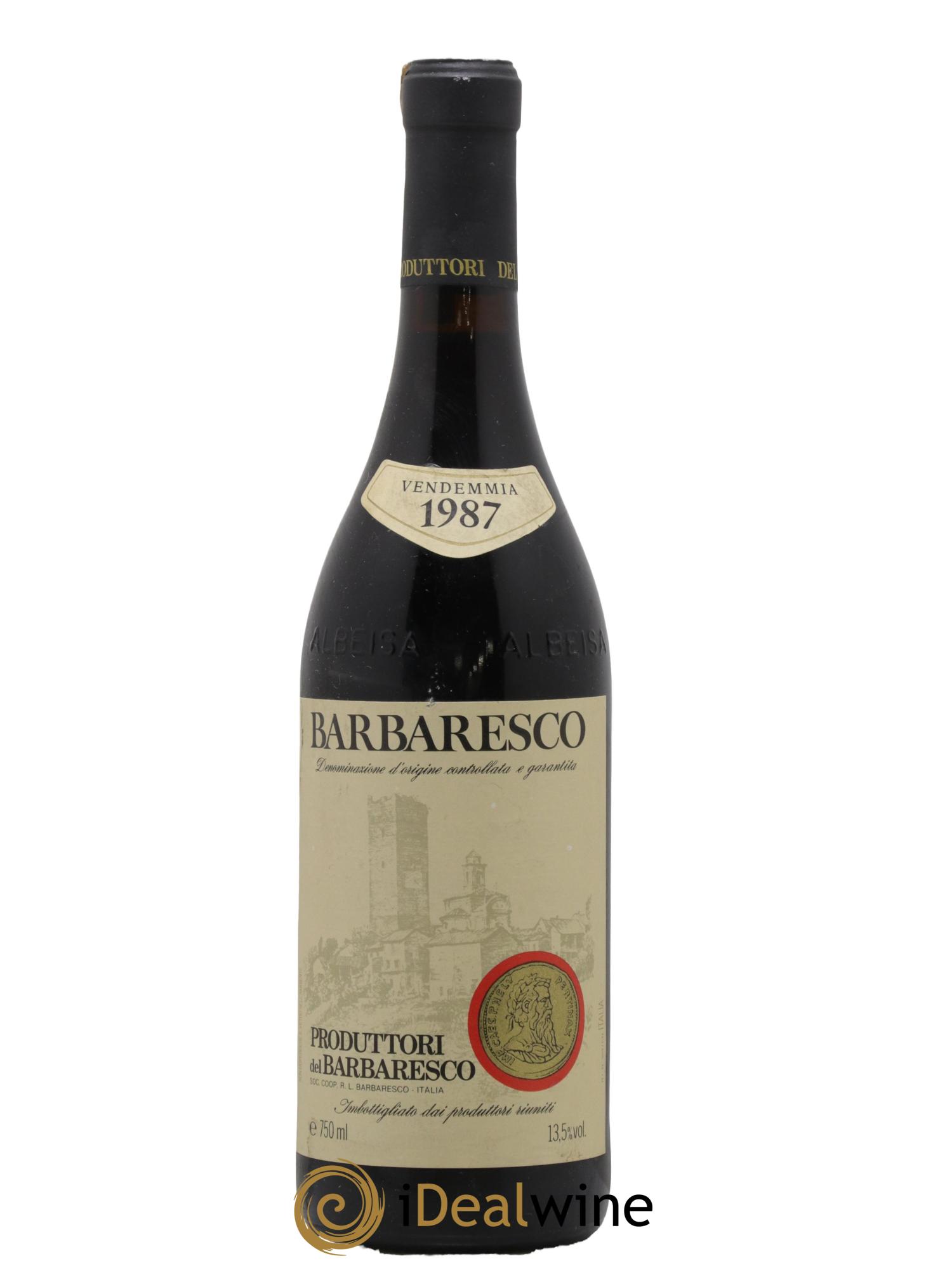 Barbaresco DOCG Produttori del Barbaresco 1987 - Posten von 1 Flasche - 0