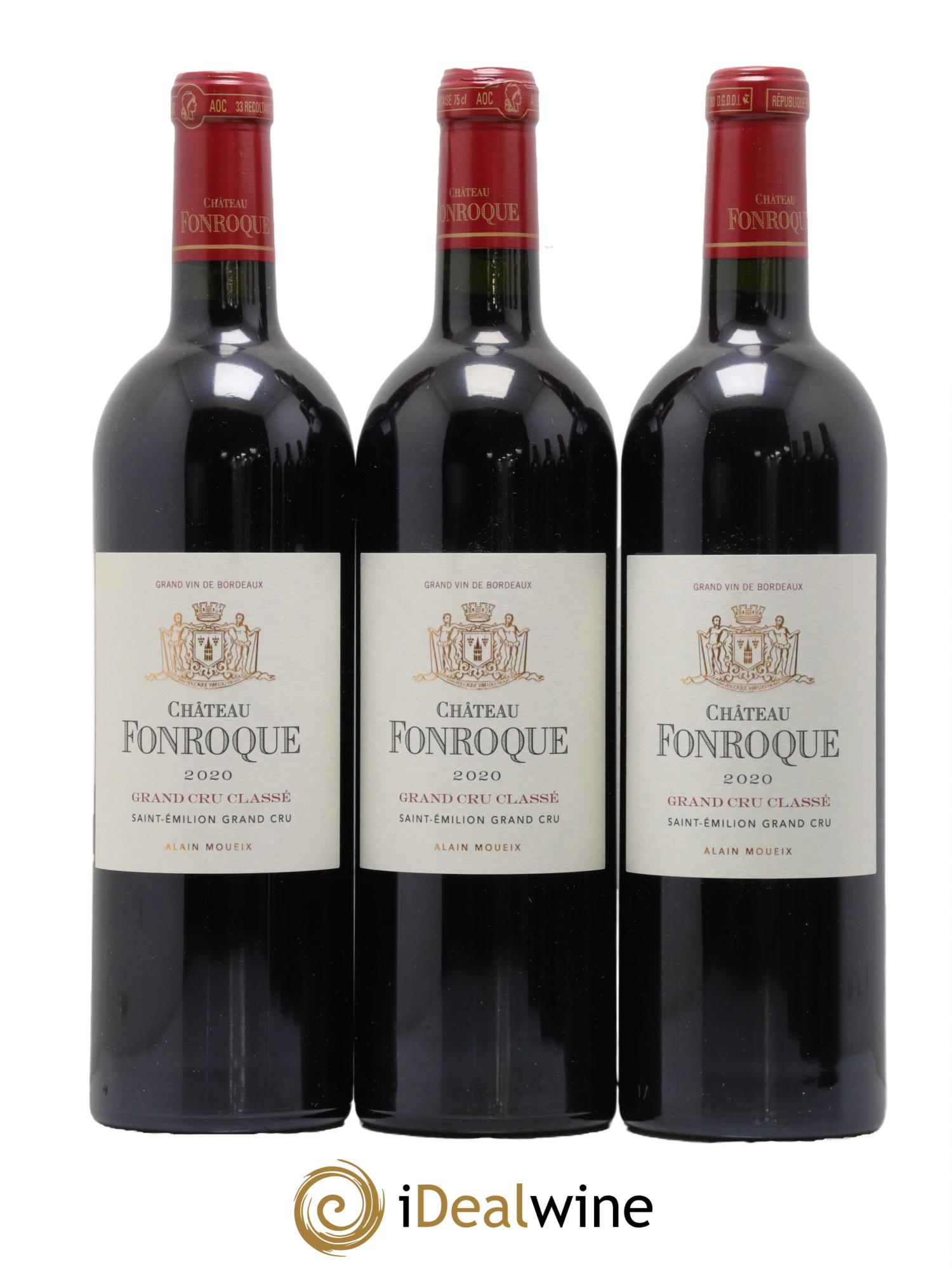 Château Fonroque Grand Cru Classé  2020 - Posten von 6 Flaschen - 2