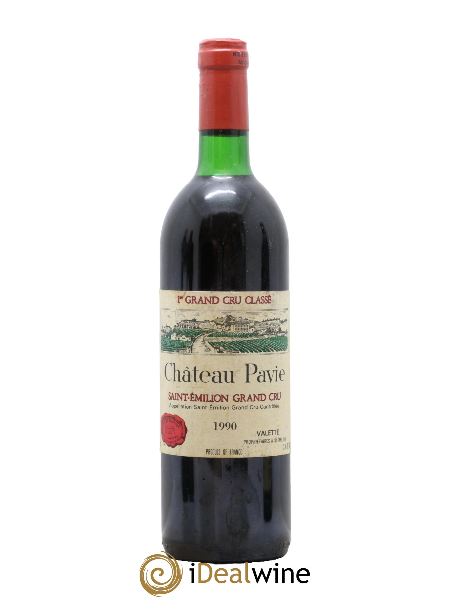 Château Pavie 1er Grand Cru Classé A 1990 - Lotto di 1 bottiglia - 0