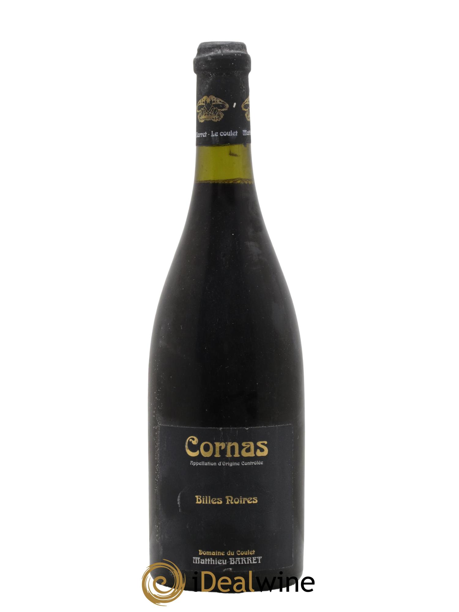 Cornas Billes Noires Coulet (Domaine du) - Matthieu Barret 2006 - Posten von 1 Flasche - 0