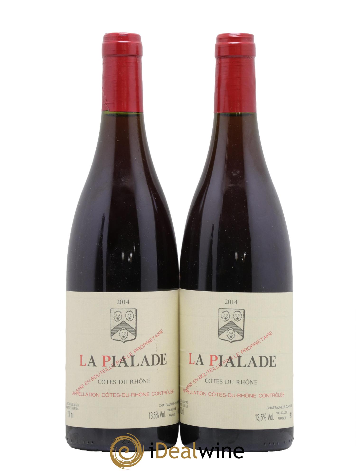 Côtes du Rhône La Pialade Emmanuel Reynaud 2014 - Lot de 2 bouteilles - 0