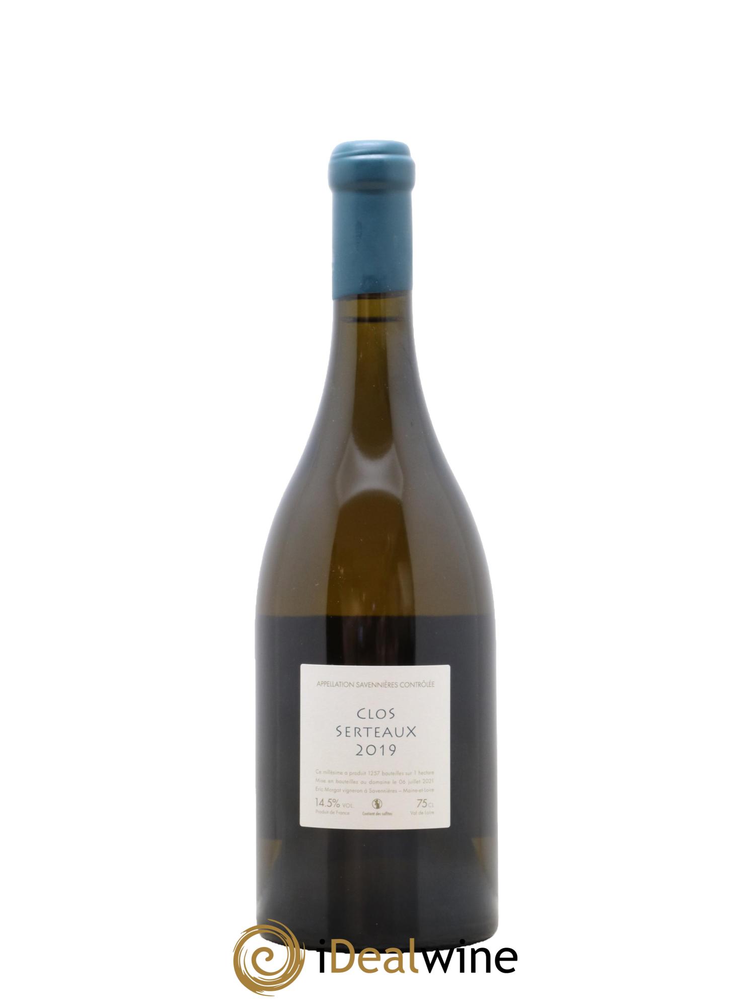 Savennières Clos Serteaux Eric Morgat 2019 - Lot de 1 bouteille - 1