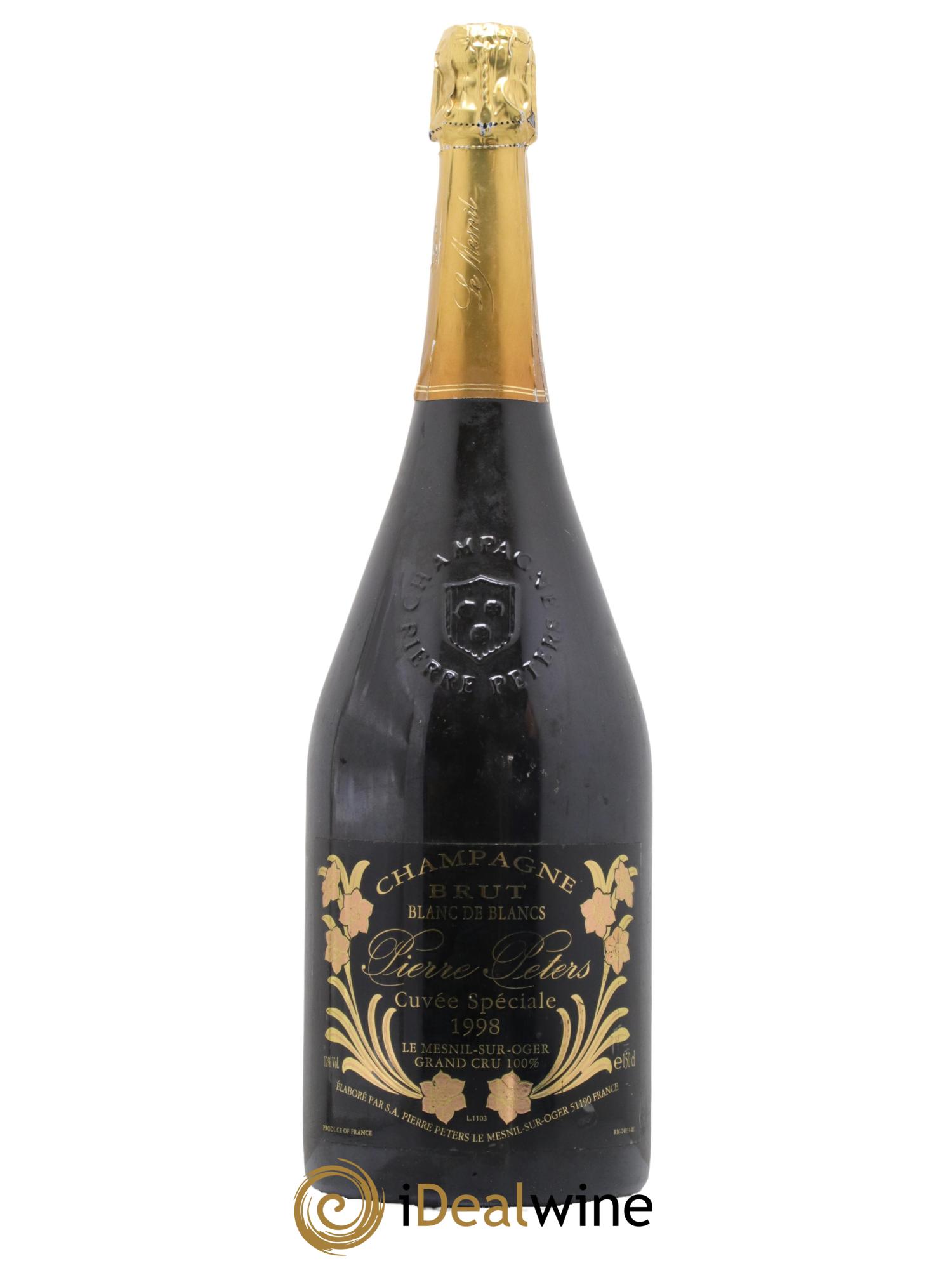 Cuvée Spéciale les Chétillons Blanc de Blancs Brut Pierre Péters 1998 - Lotto di 1 magnum - 0