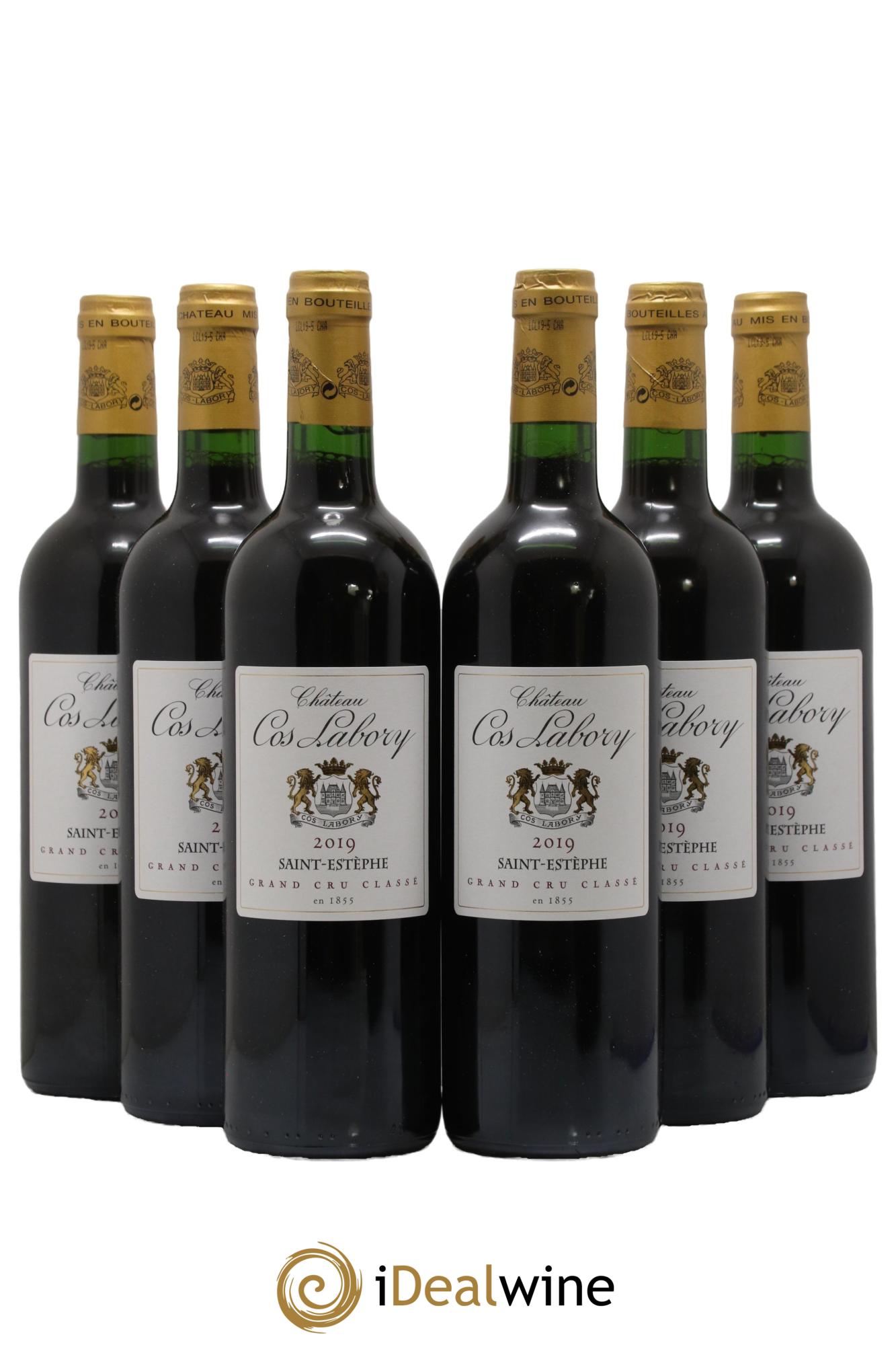 Château Cos Labory 5ème Grand Cru Classé  2019 - Lotto di 6 bottiglie - 0