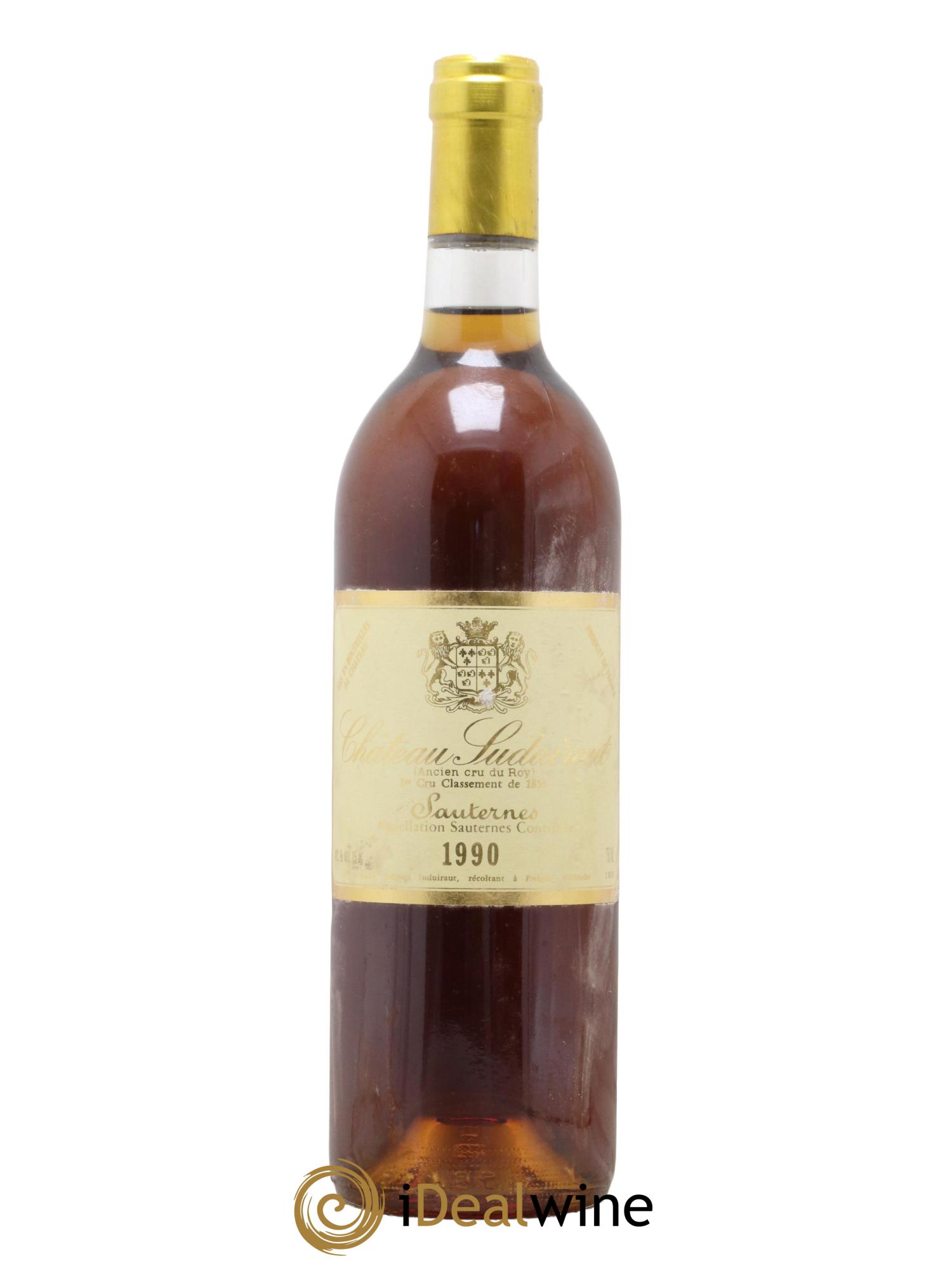 Château Suduiraut 1er Grand Cru Classé 1990 - Lotto di 1 bottiglia - 0