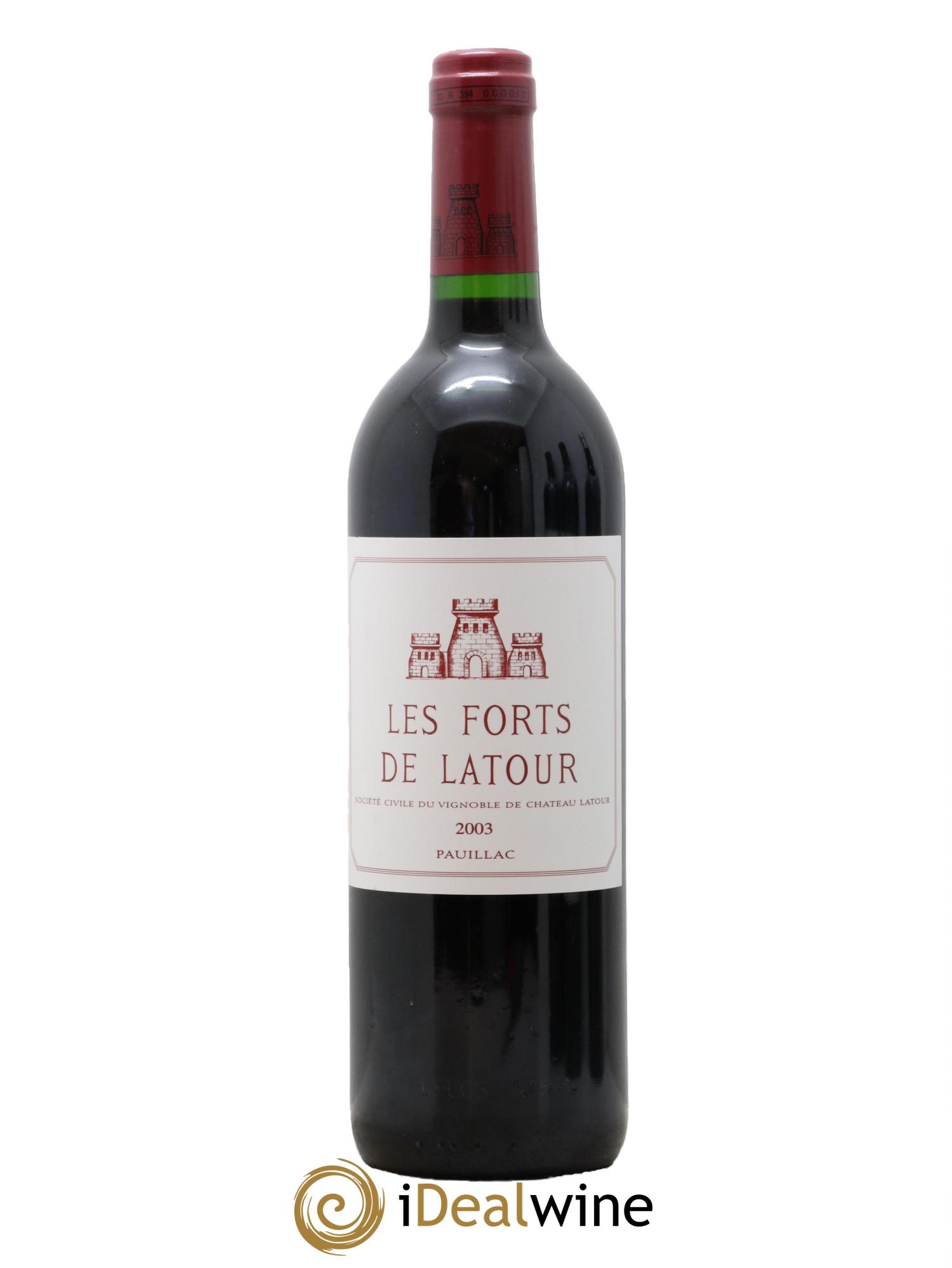 Les Forts de Latour Second Vin 2003 - Lotto di 1 bottiglia - 0