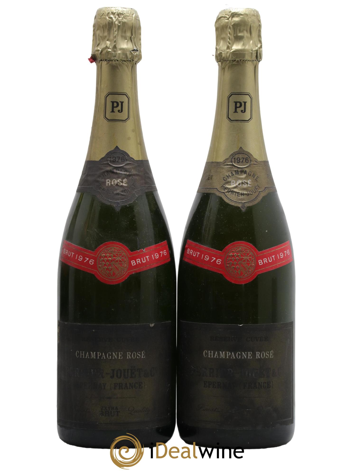 Champagne Cuvée Extra Brut Perrier-Joüet Réserve 1976 - Posten von 2 Flaschen - 0