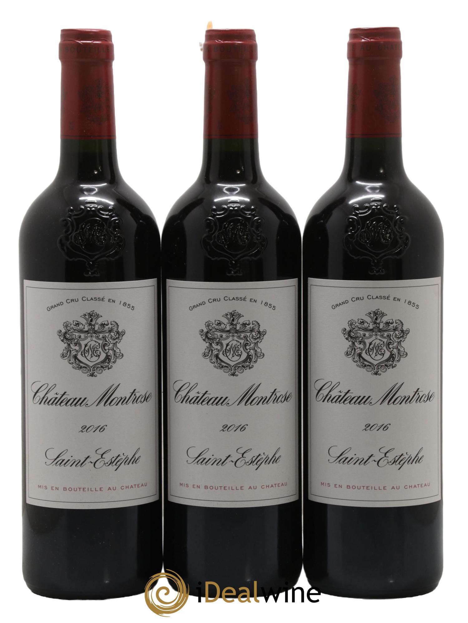 Château Montrose 2ème Grand Cru Classé 2016 - Lot de 12 bouteilles - 1