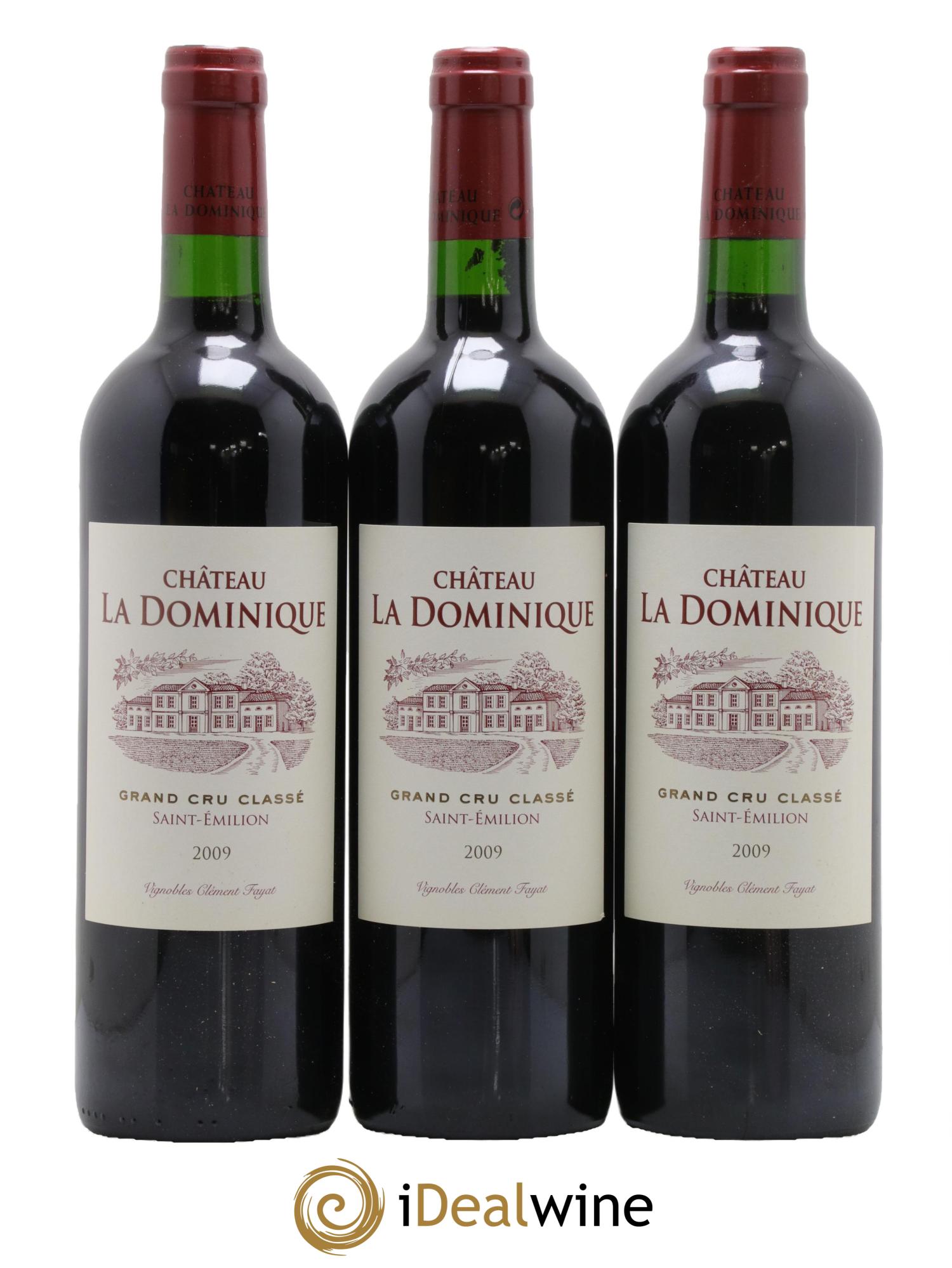 Château la Dominique Grand Cru Classé 2009 - Lot de 12 bouteilles - 4