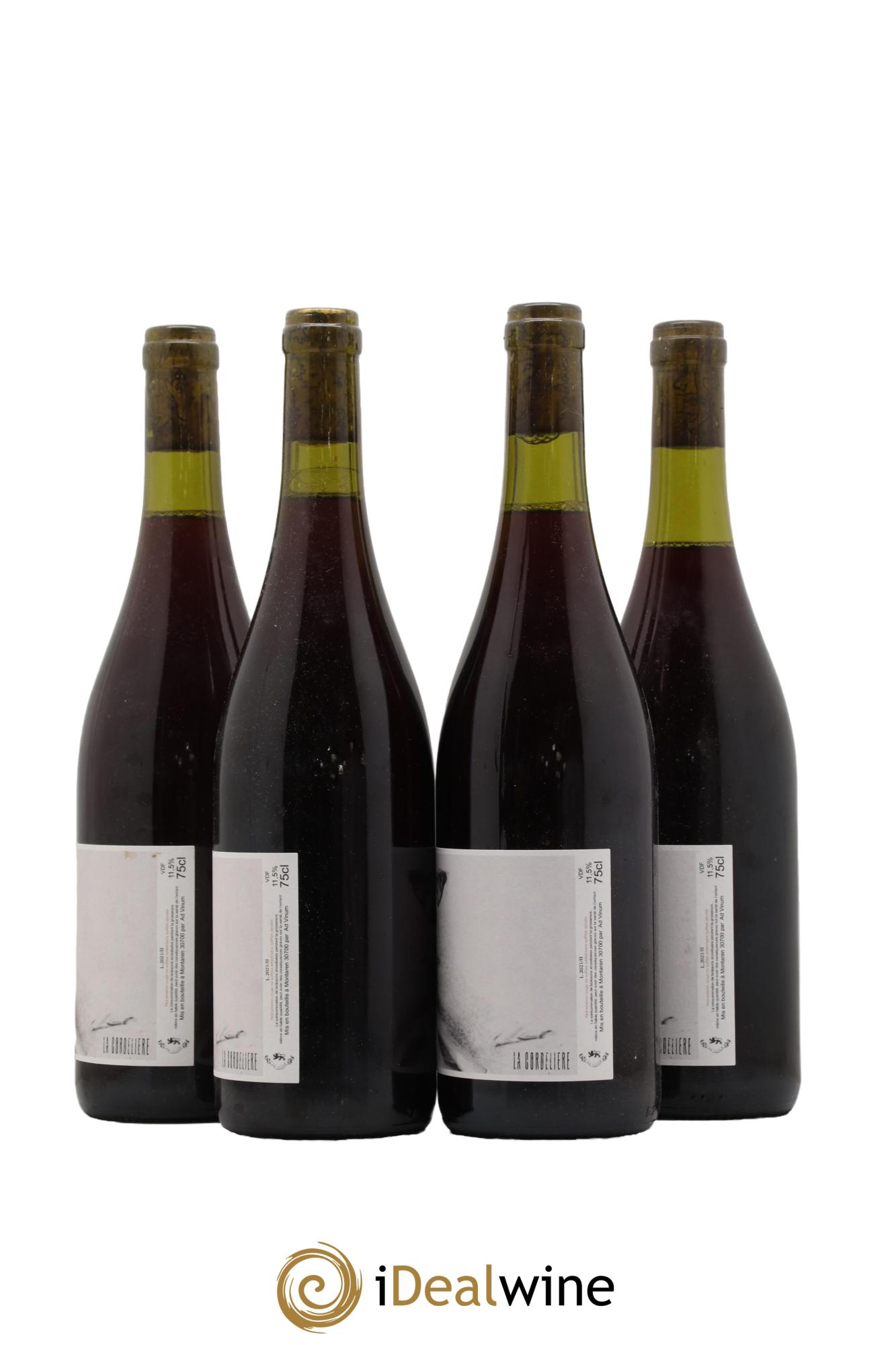 Vin de France La Cordeliere Domaine Ad Vinum 2021 - Lot de 4 bouteilles - 1