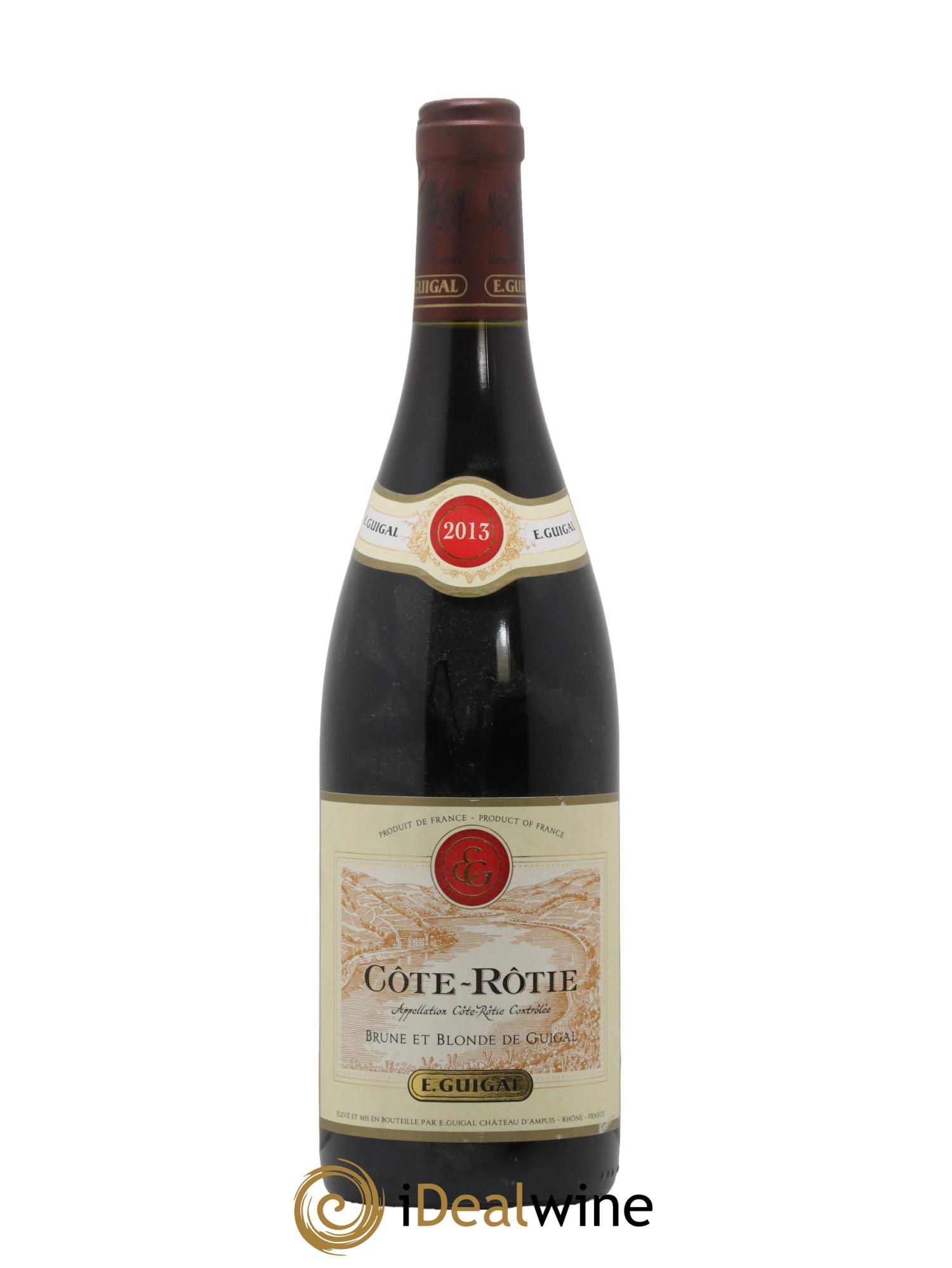 Côte-Rôtie Côtes Brune et Blonde Guigal 2013 - Lot de 1 bouteille - 0