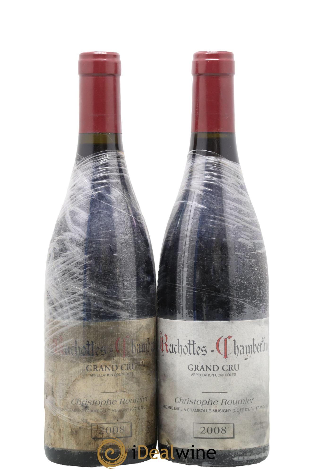 Ruchottes-Chambertin Grand Cru Christophe Roumier 2008 - Lot de 2 bouteilles - 0