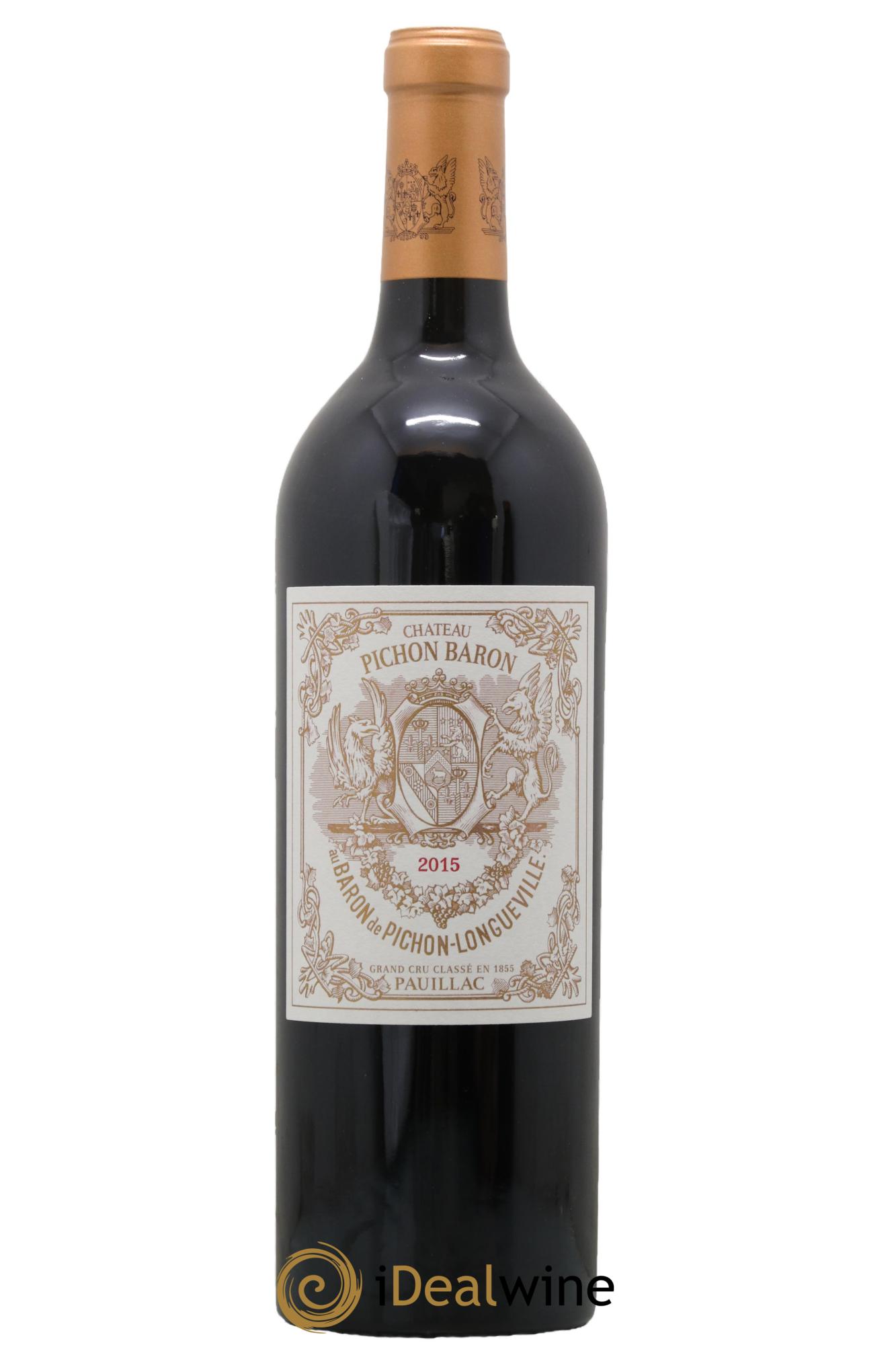 Pichon Longueville Baron 2ème Grand Cru Classé 2015 - Lot de 1 bouteille - 0