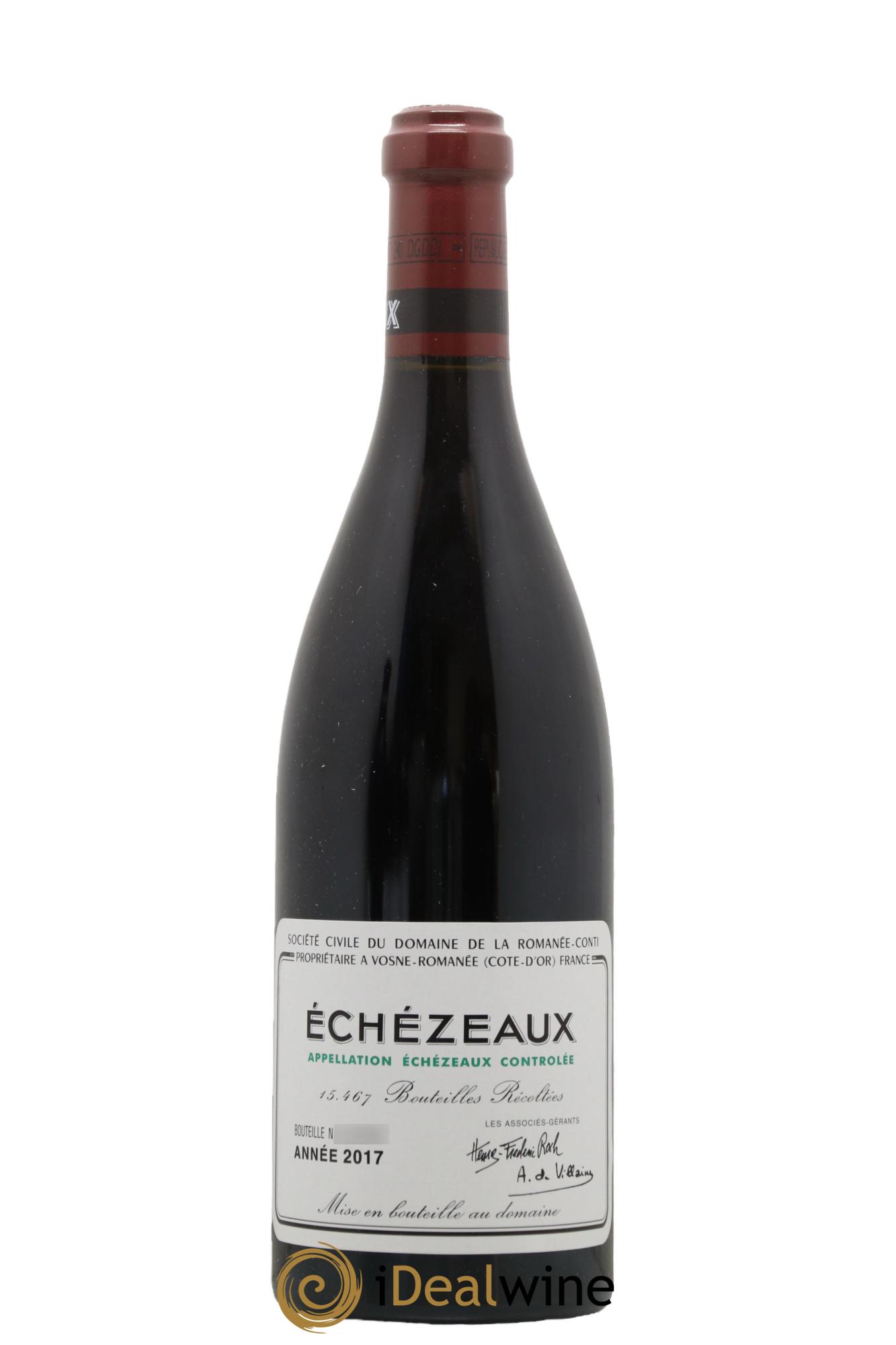 Echezeaux Grand Cru Domaine de la Romanée-Conti 2017 - Lot de 1 bouteille - 0