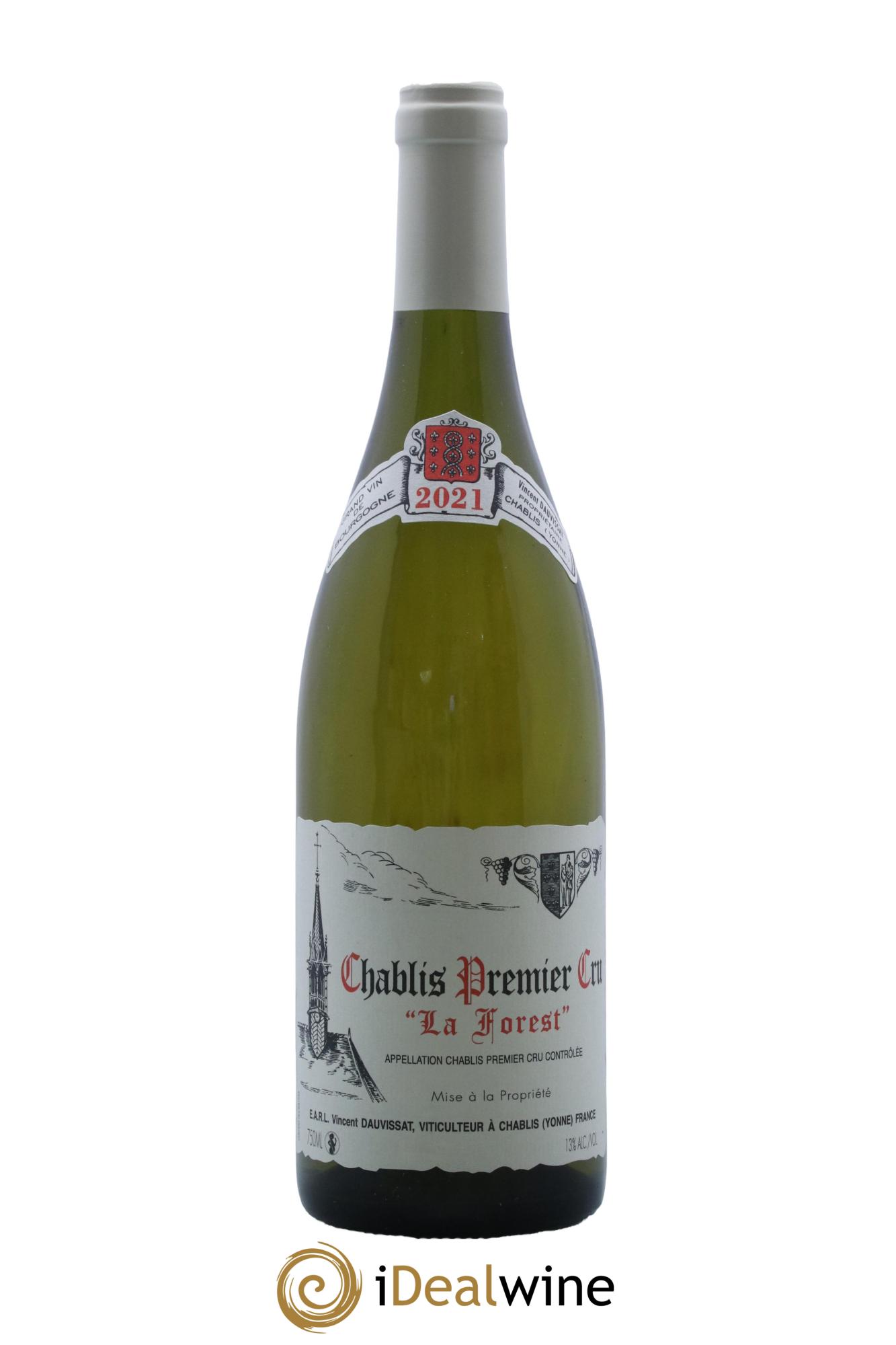 Chablis 1er Cru La Forest Vincent Dauvissat (Domaine) 2021 - Posten von 1 Flasche - 0