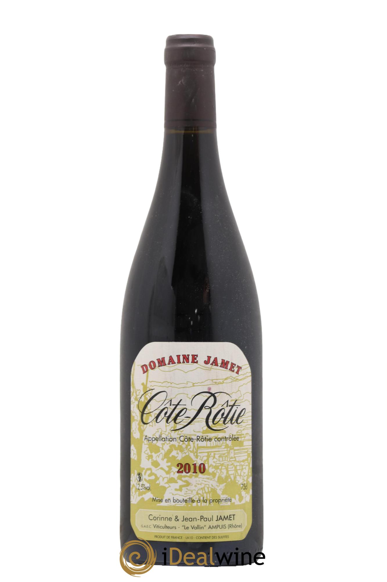 Côte-Rôtie Jamet (Domaine) 2010 - Lot de 1 bouteille - 0