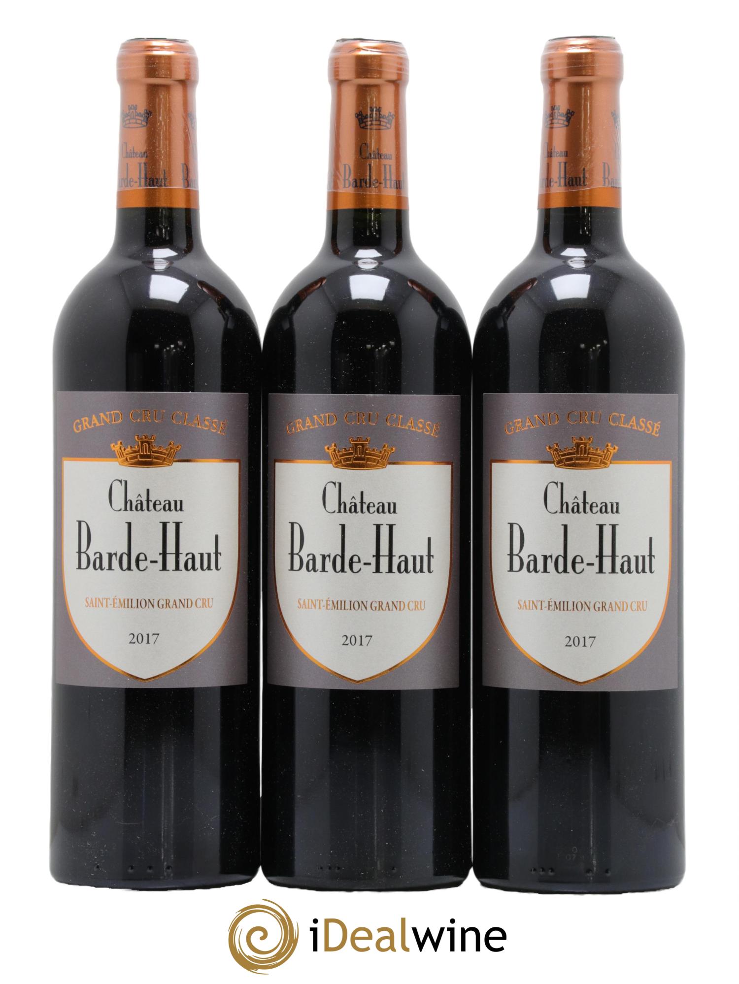 Château Barde Haut Grand Cru Classé  2017 - Lot of 6 bottles - 1