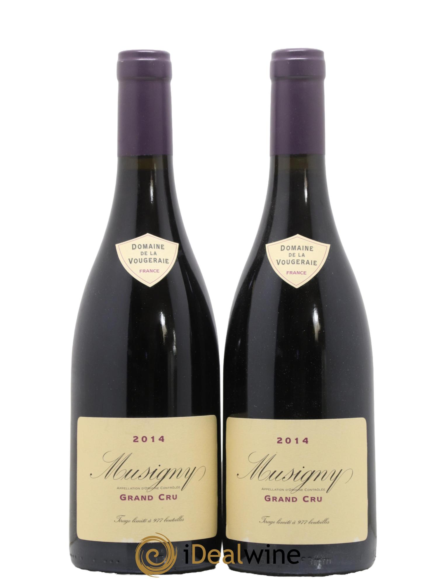 Musigny Grand Cru La Vougeraie 2014 - Lotto di 2 bottiglie - 0