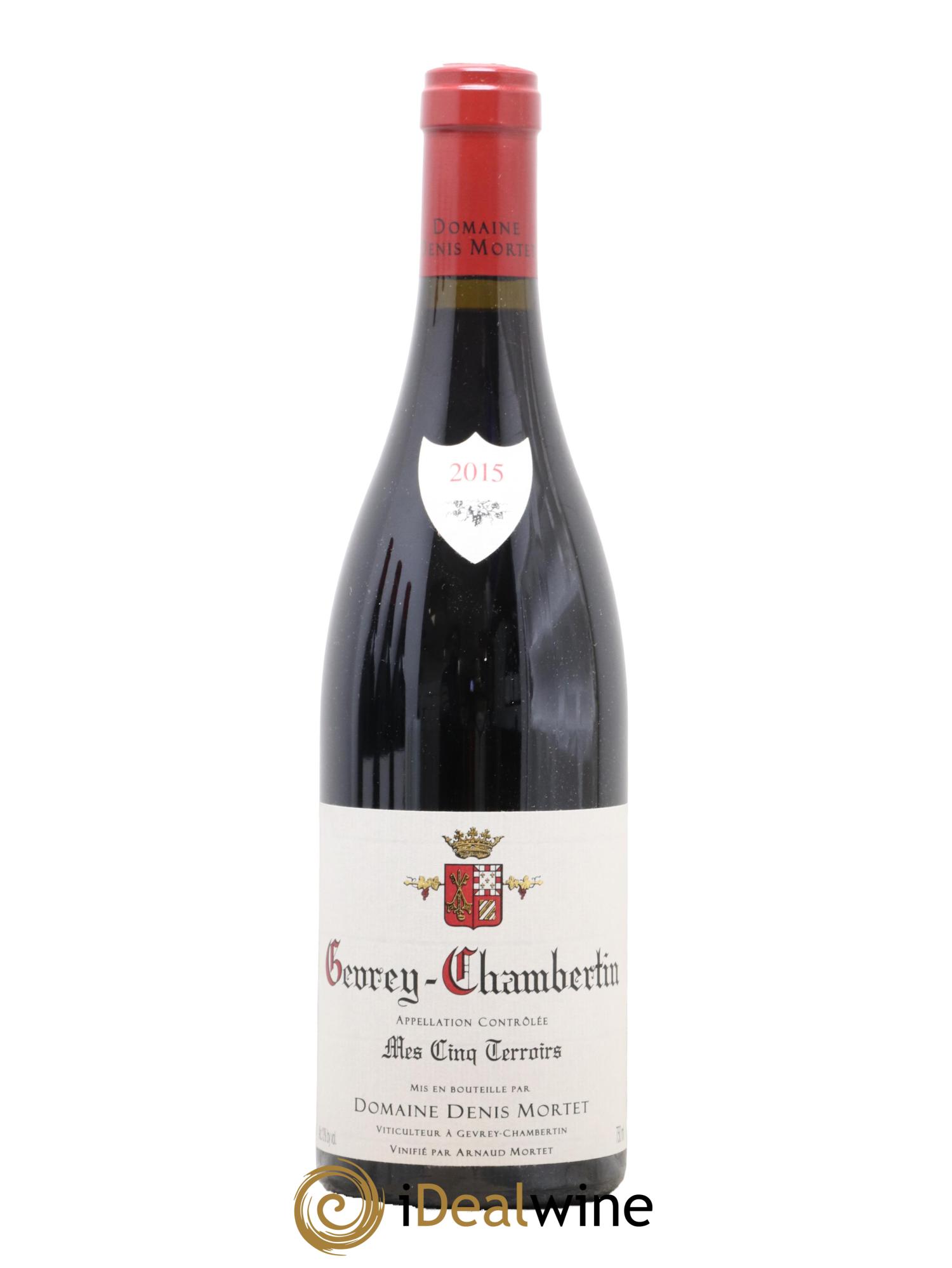 Gevrey-Chambertin Mes Cinq Terroirs Denis Mortet (Domaine) 2015 - Lot de 1 bouteille - 0