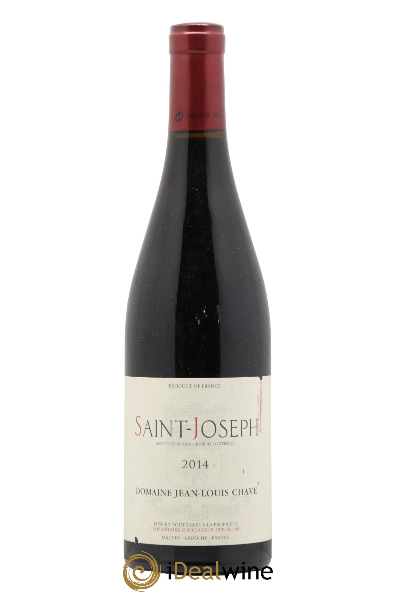 Saint-Joseph Jean-Louis Chave 2014 - Lot de 1 bouteille - 0