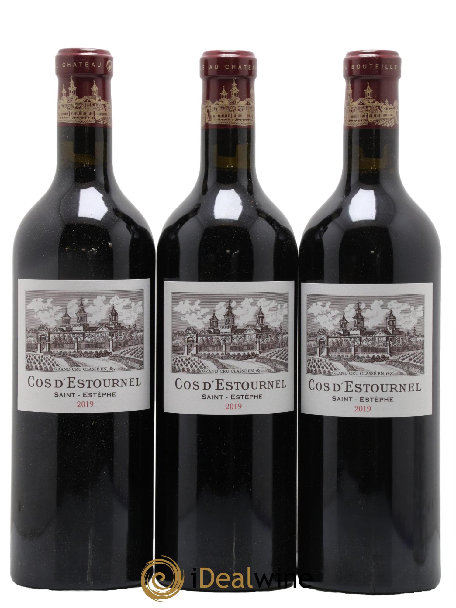 Cos d'Estournel 2ème Grand Cru Classé 2019 - Lot de 3 bouteilles - 0