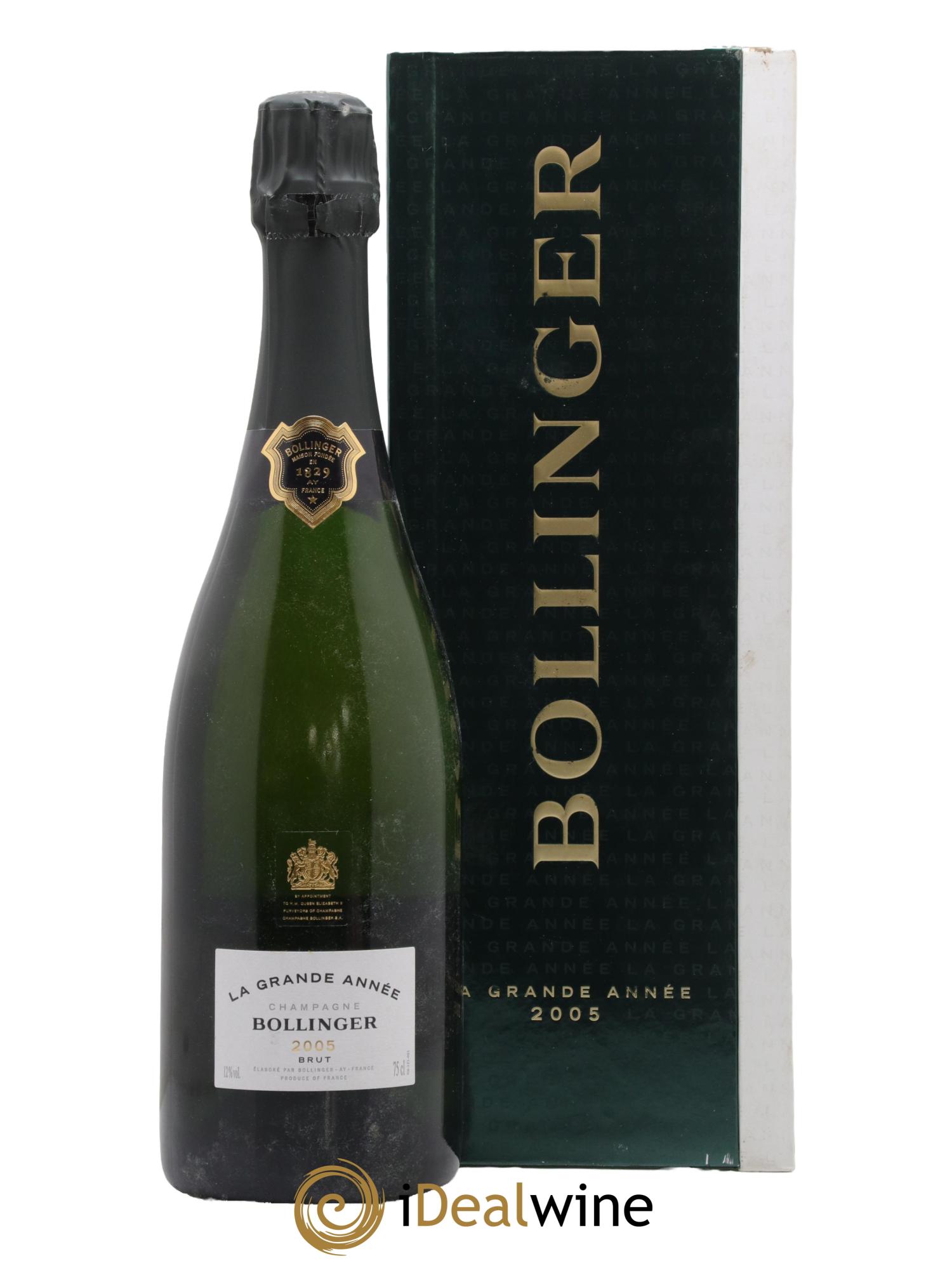 Grande Année Bollinger 2005 - Lot de 1 bouteille - 0