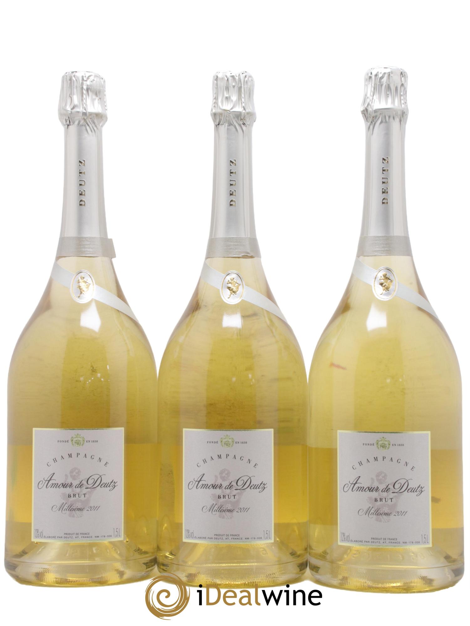 Amour de Deutz Brut Deutz 2011 - Lot de 3 magnums - 0