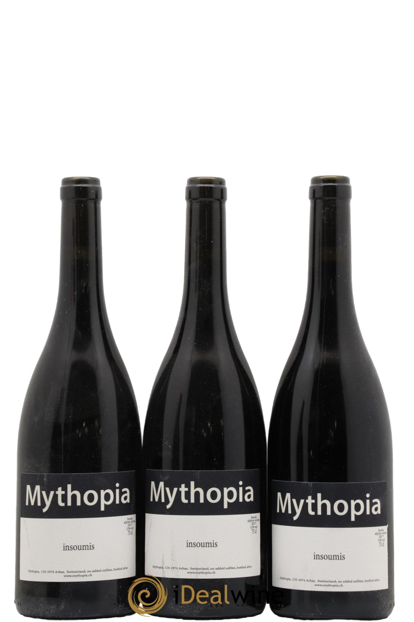 Valais Insoumis Mythopia 2017 - Lot de 3 bouteilles - 0