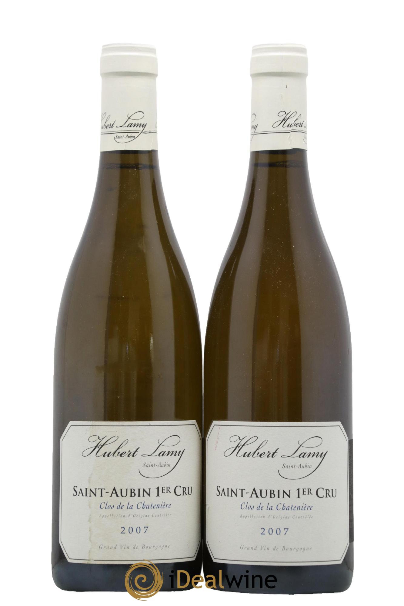 Saint-Aubin 1er Cru Clos de la Chatenière Hubert Lamy 2007 - Lot of 2 bottles - 0