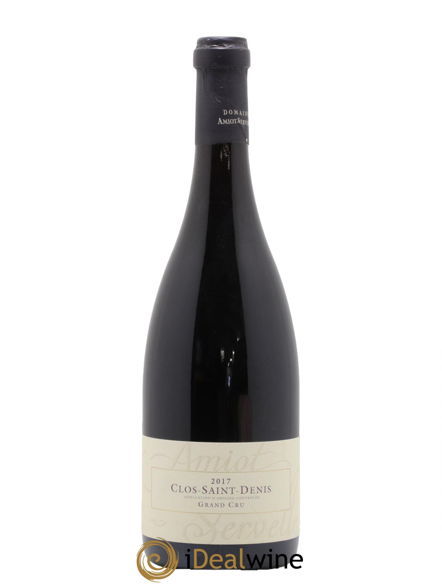 Clos Saint-Denis Grand Cru Amiot-Servelle 2017 - Lot de 1 bouteille - 0